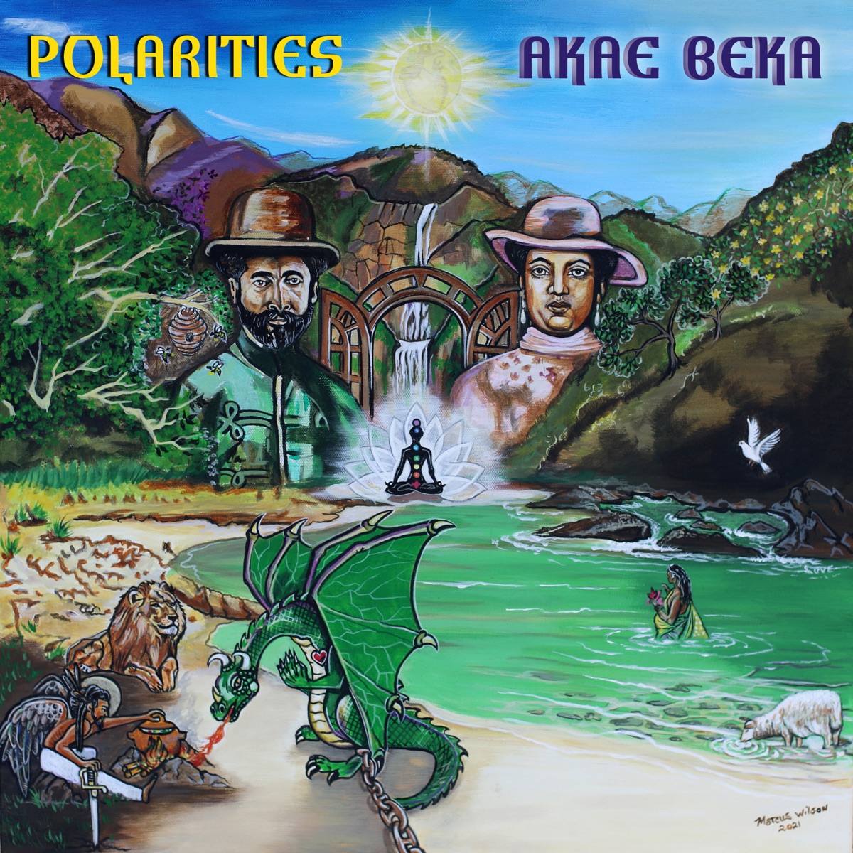 Polarities by Akae Beka album cover