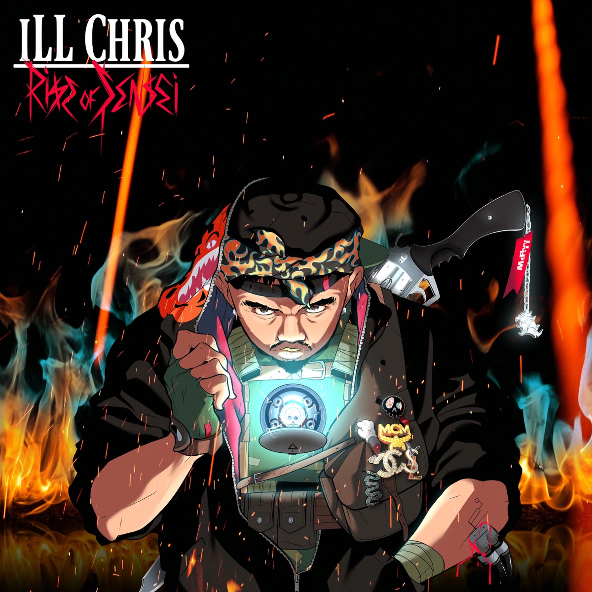 Throw Dat Dope (feat. Ski Mask the Slump God) - Single by iLL Chris album cover