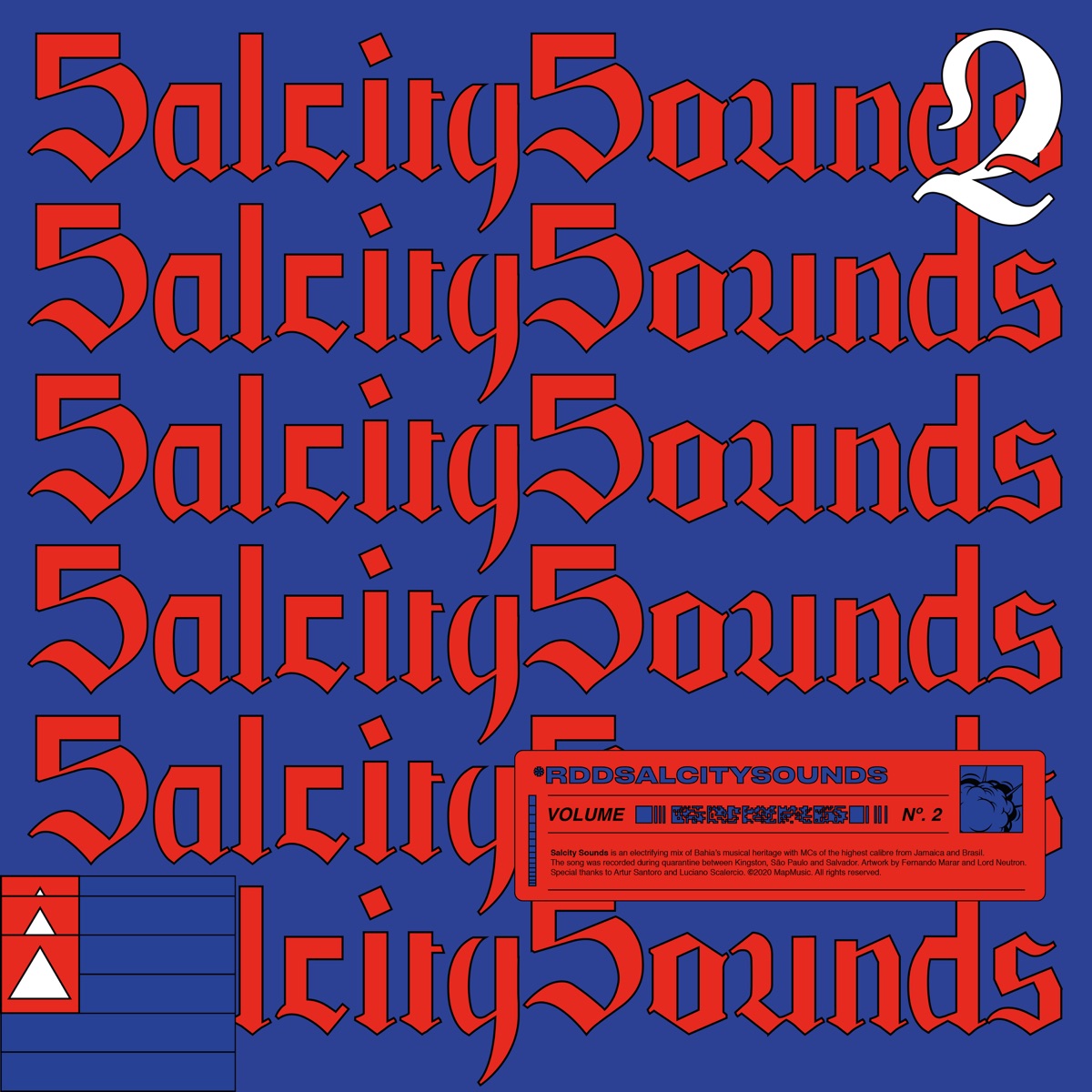 Salcity Sounds, Vol. 2 - EP by RDD album cover