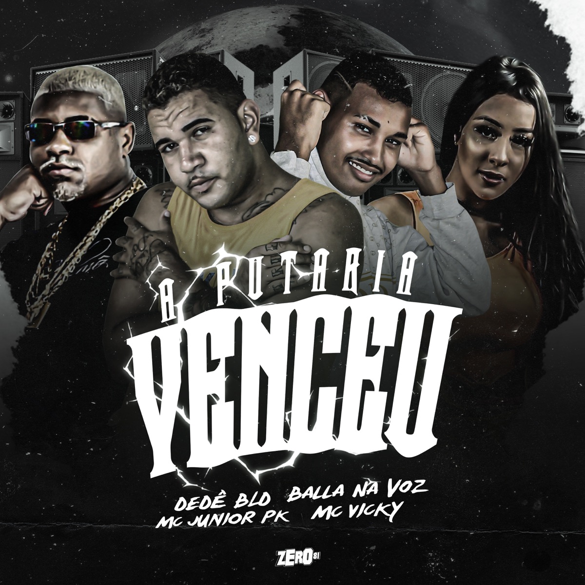 A Putaria Venceu - Single by Balla Na Voz, Dedê Bld, MC Vicky & Mc Junior Pk album cover