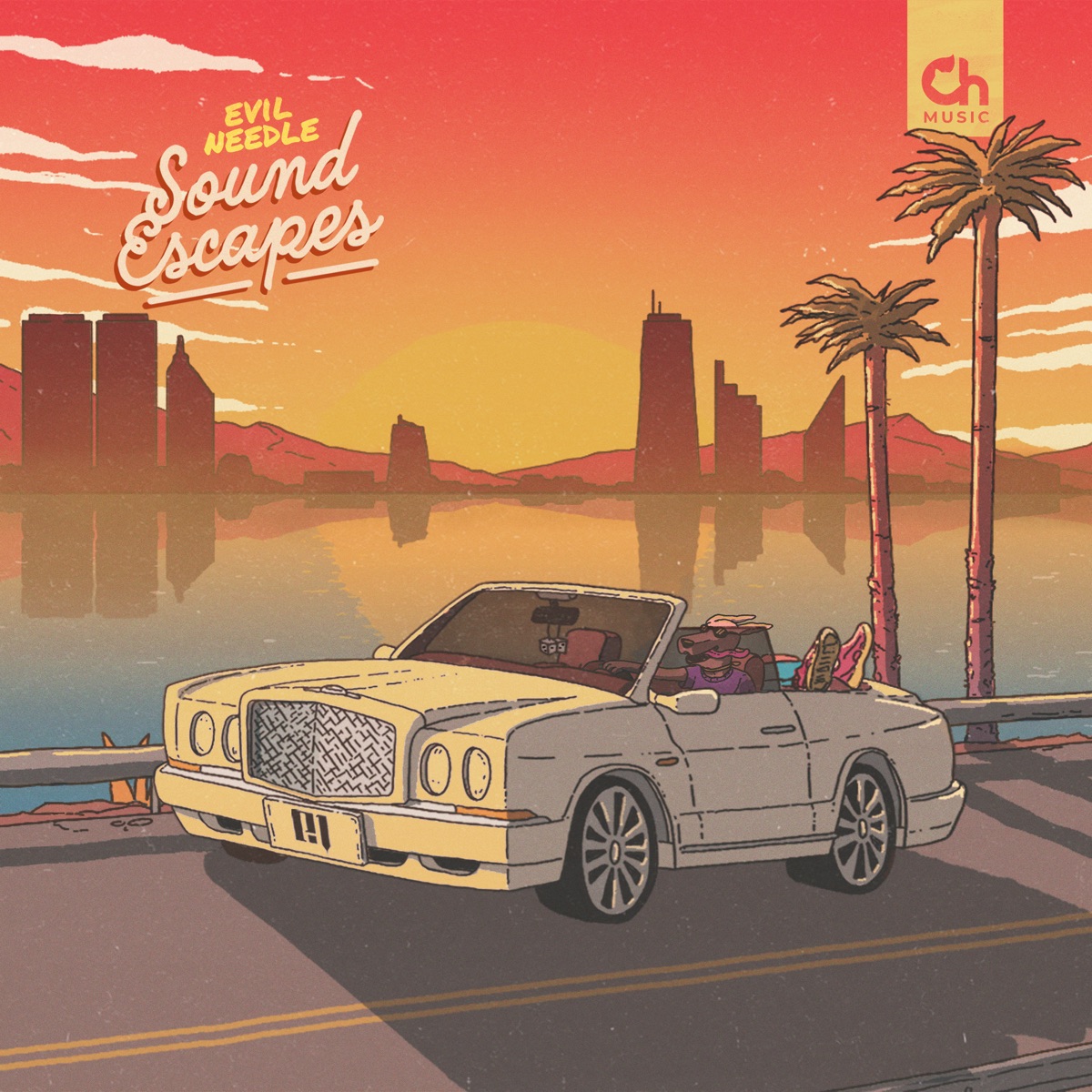 Sound Escapes - EP by Evil Needle album cover