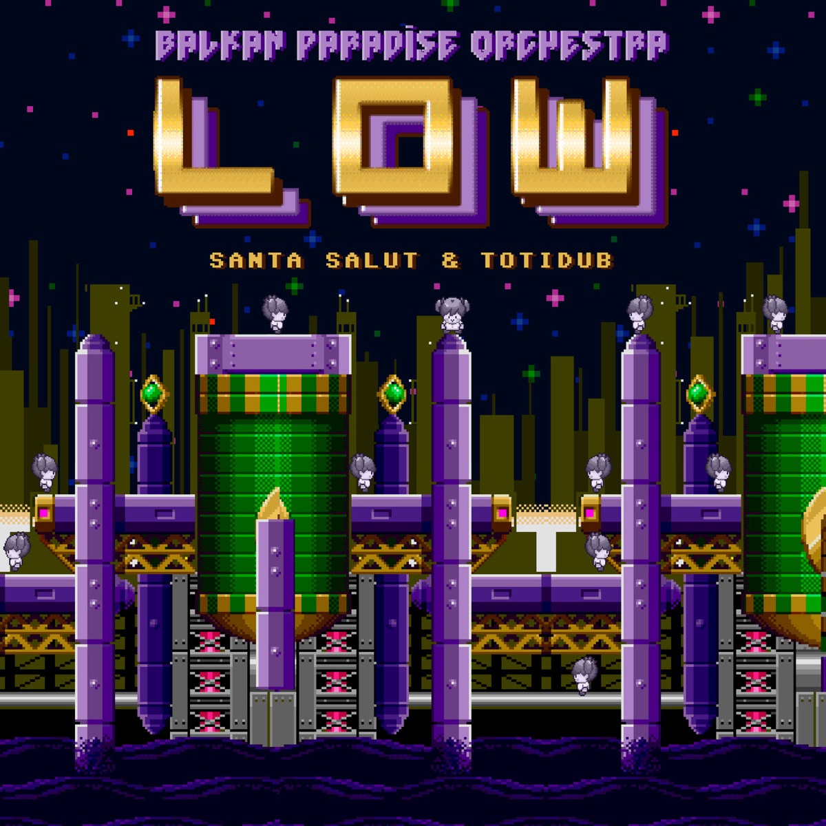 Low (Game Sessions) - Single by Balkan Paradise Orchestra, Santa Salut & Totidub album cover
