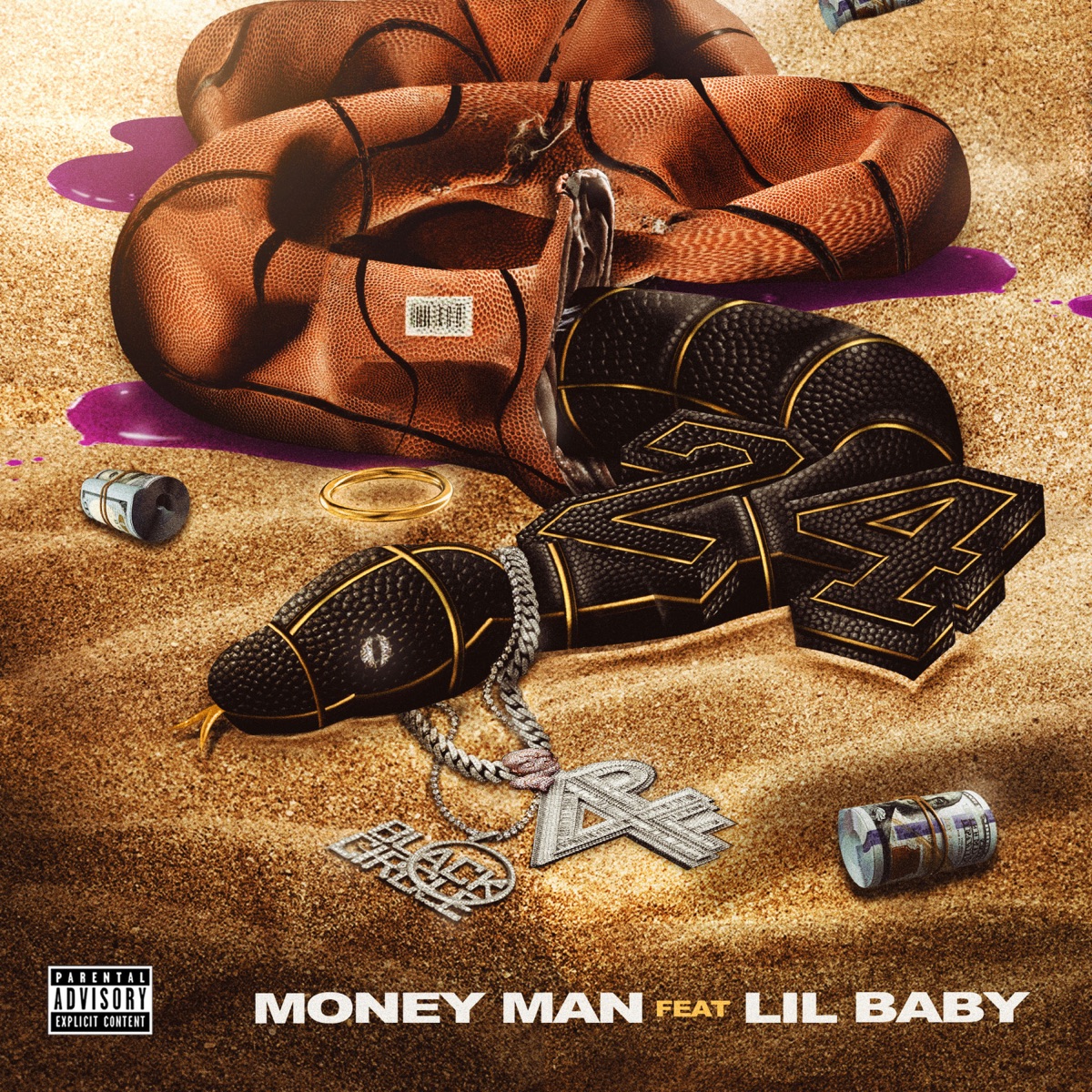 24 (feat. Lil Baby) - Single by Money Man album cover artwork