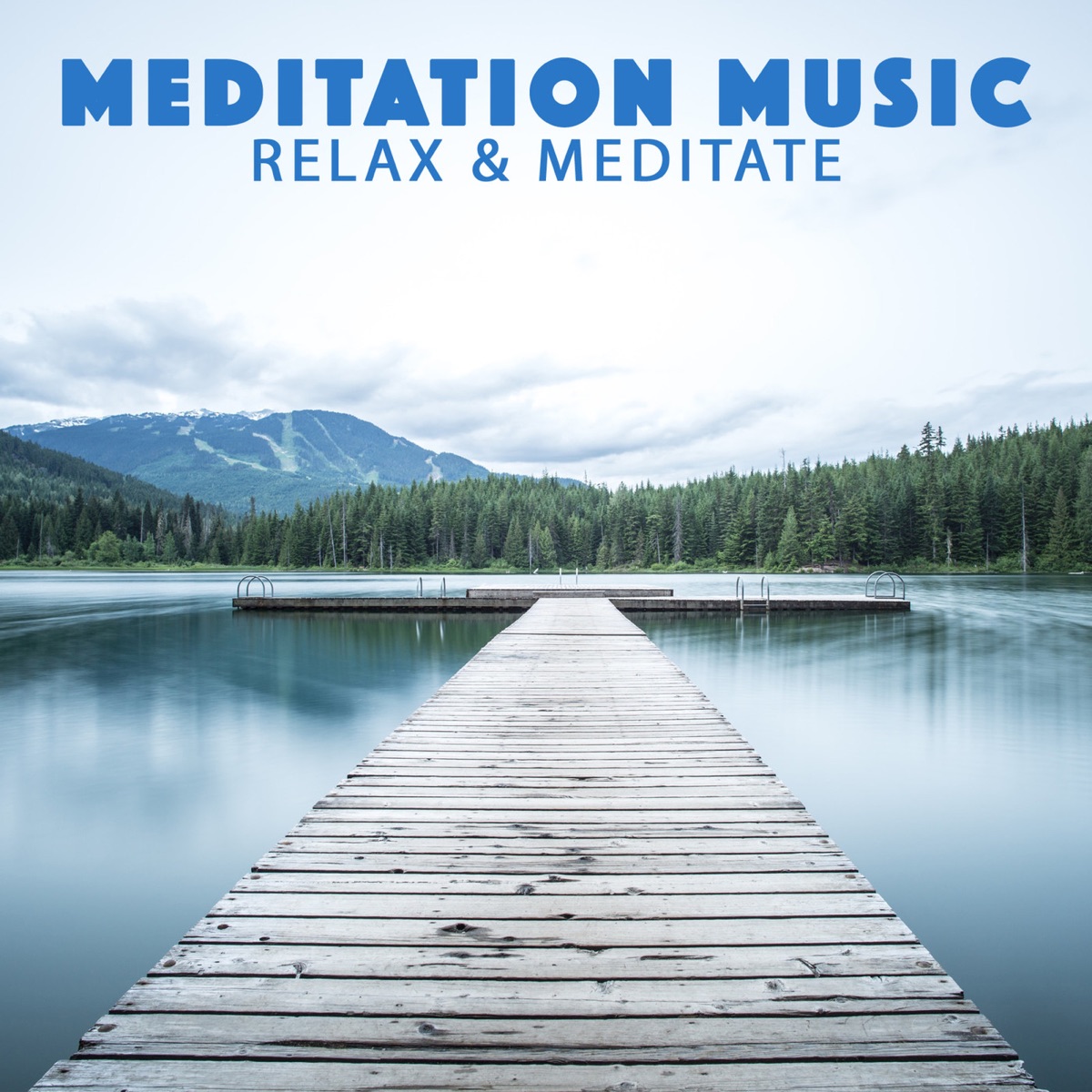 Relax & Meditate by Meditation Music album cover