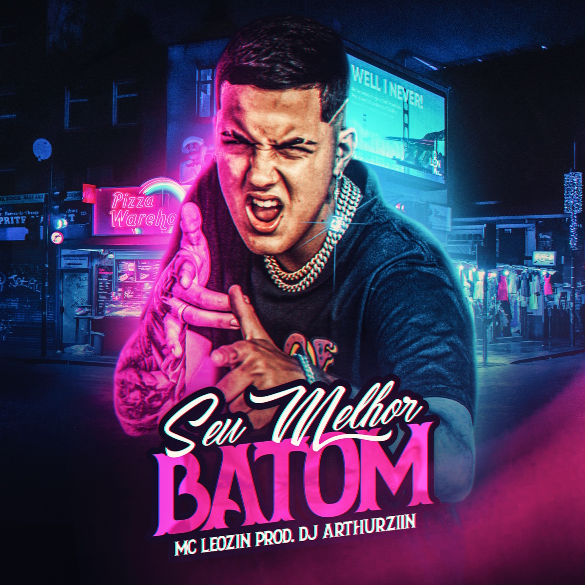 Seu Melhor Batom - Single by Mc Leozin & DJ ARTHUZIIN album cover