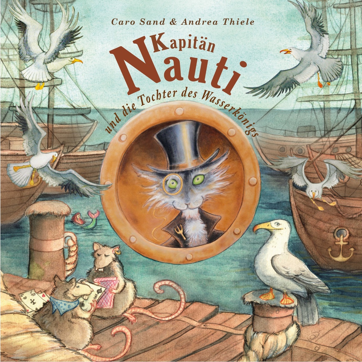 Kapitän Nauti und die Tochter des Wasserkönigs - EP by Caro Sand & Andrea Thiele album cover