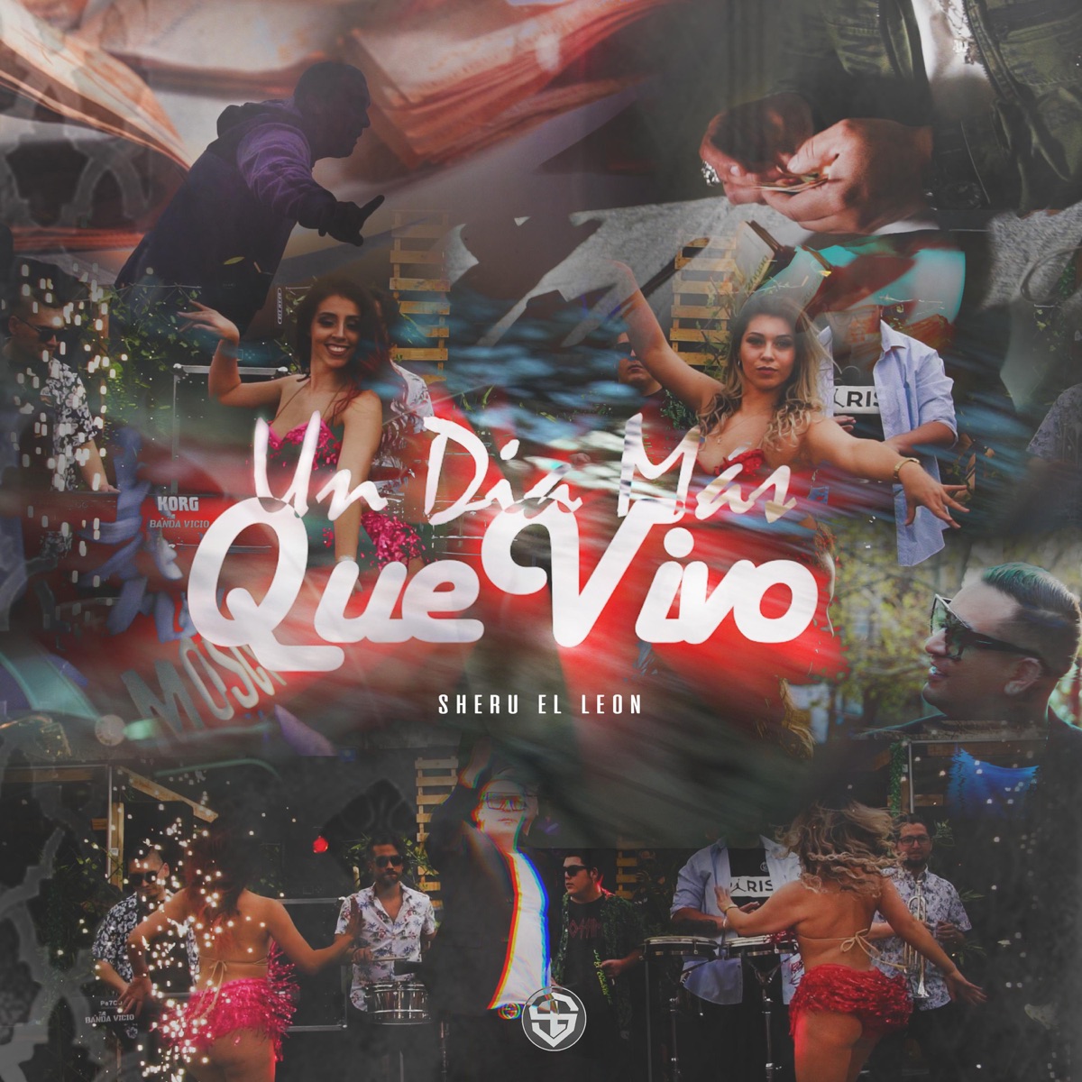 Un día más que vivo (feat. Araus Danesi) [En vivo] - Single by Sheru "El León" album cover