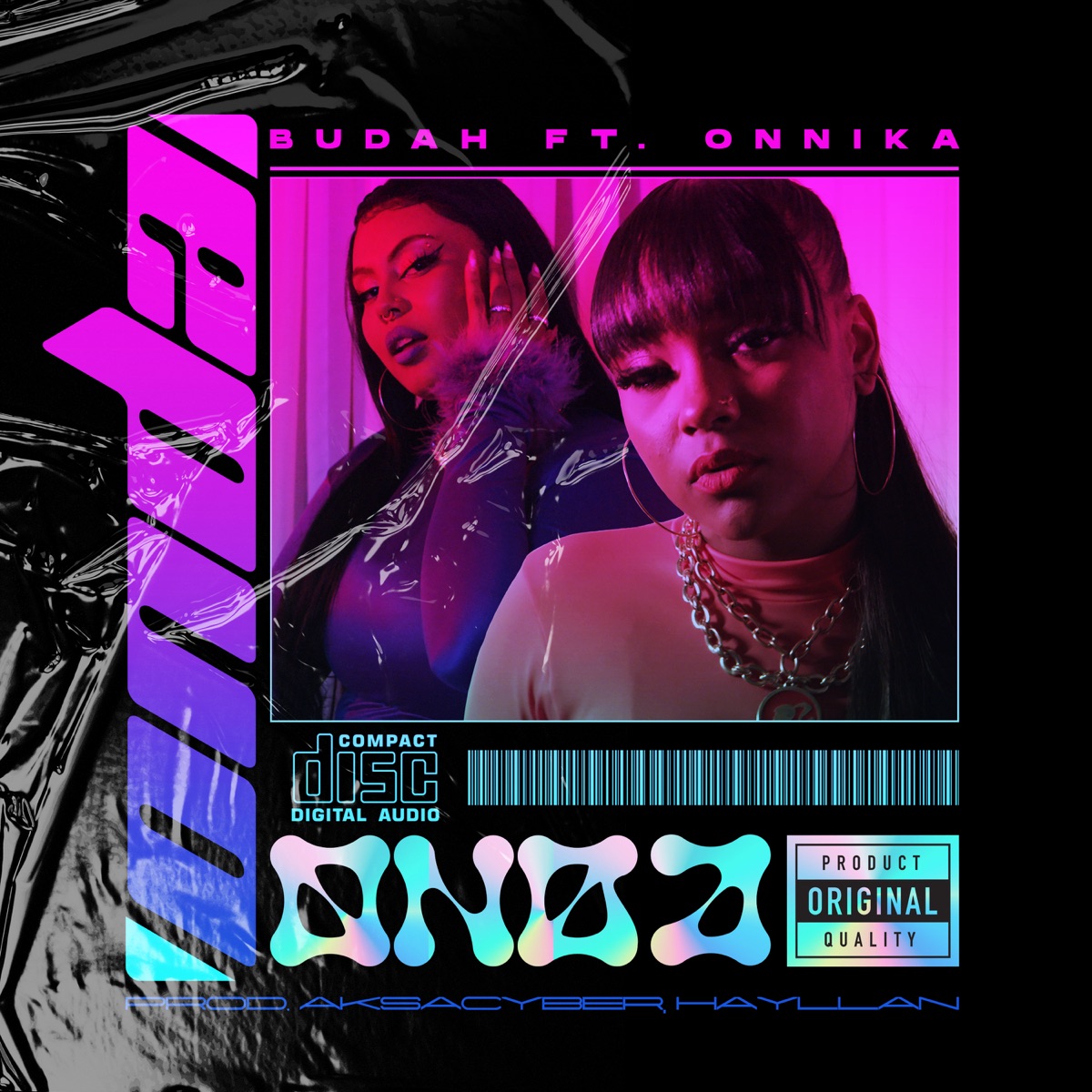 Onda (feat. ONNiKA) - Single by BUDAH, aksacyber & Hayllan album cover