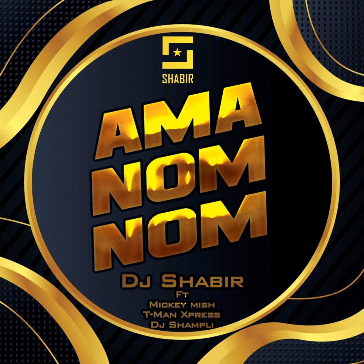 Ama Nom Nom (feat. Mickey Mish, Tman Xpress & DJ Shampli) - Single by DJ Shabir album cover