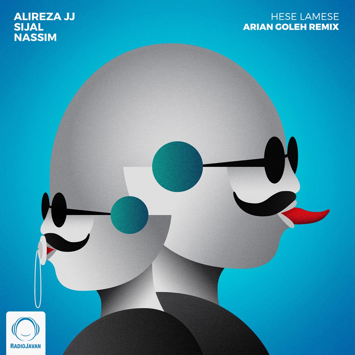 Hese Lamese (Arian Goleh Remix) - Single by Nassim, Sijal & Alireza JJ album cover