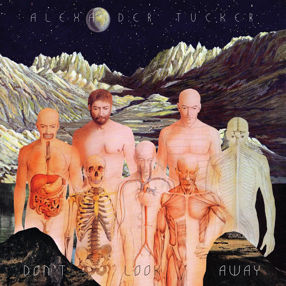 Don’t Look Away by Alexander Tucker album cover