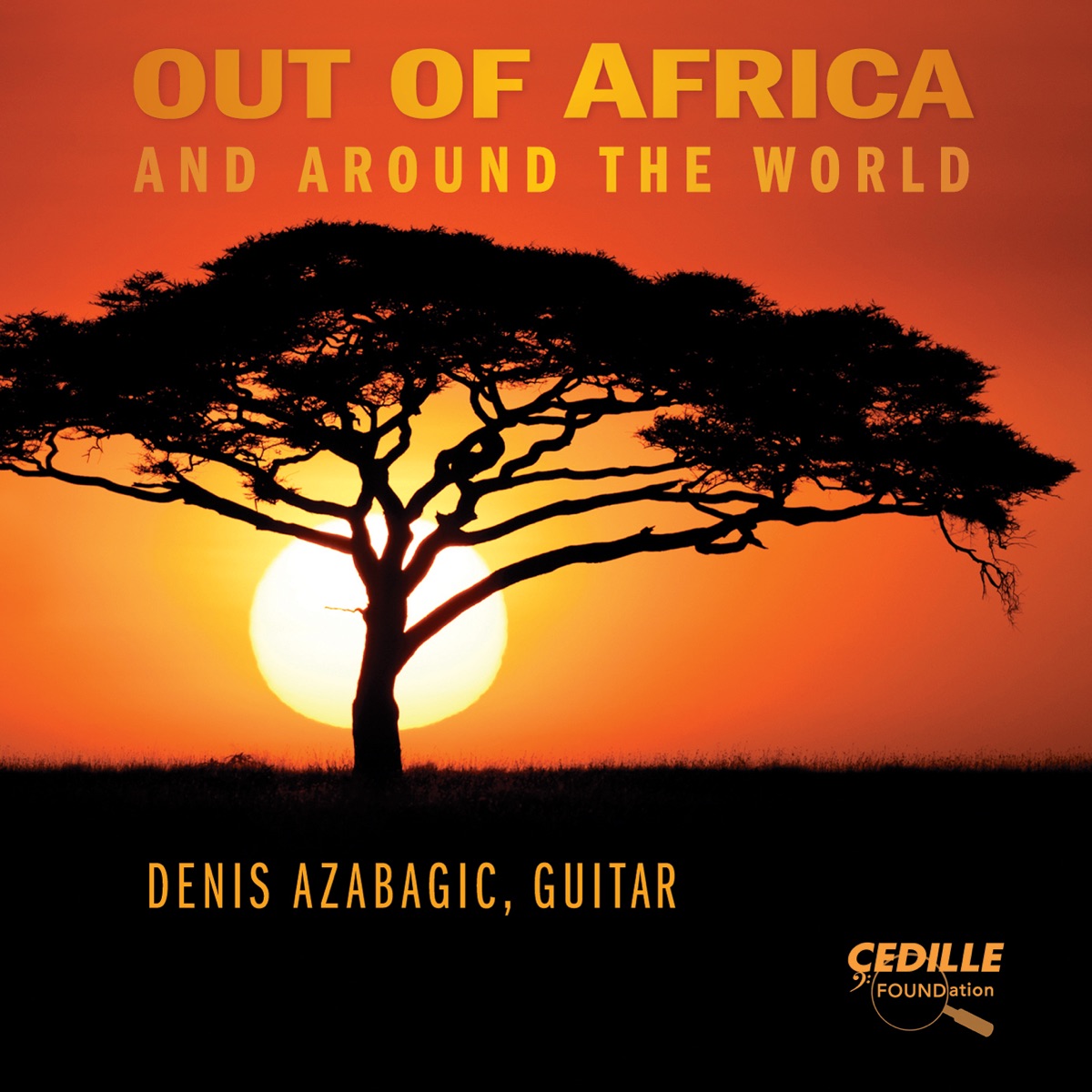 Out Of Africa and Around the World by Denis Azabagic album cover