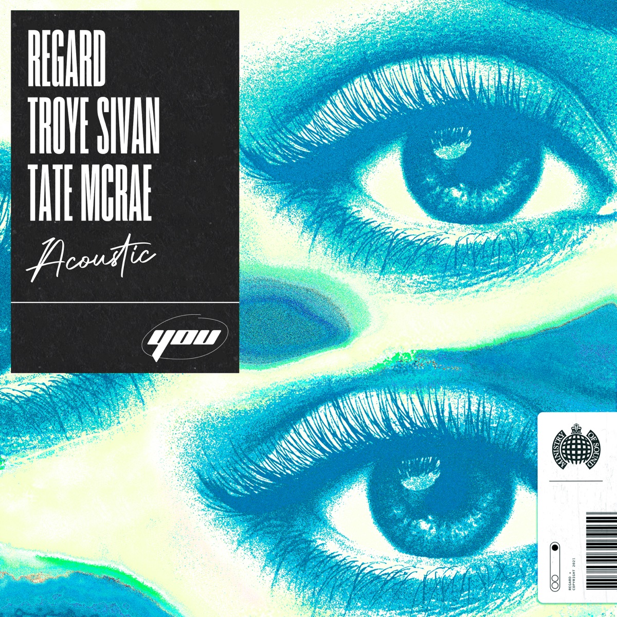 You (Acoustic) - Single by Regard, Troye Sivan & Tate McRae album cover artwork
