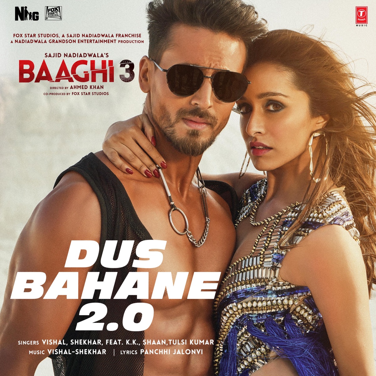 Dus Bahane 2.0 (From "Baaghi 3") [feat. K.K., Shaan, Tulsi Kumar] - Single by Vishal & Shekhar album cover