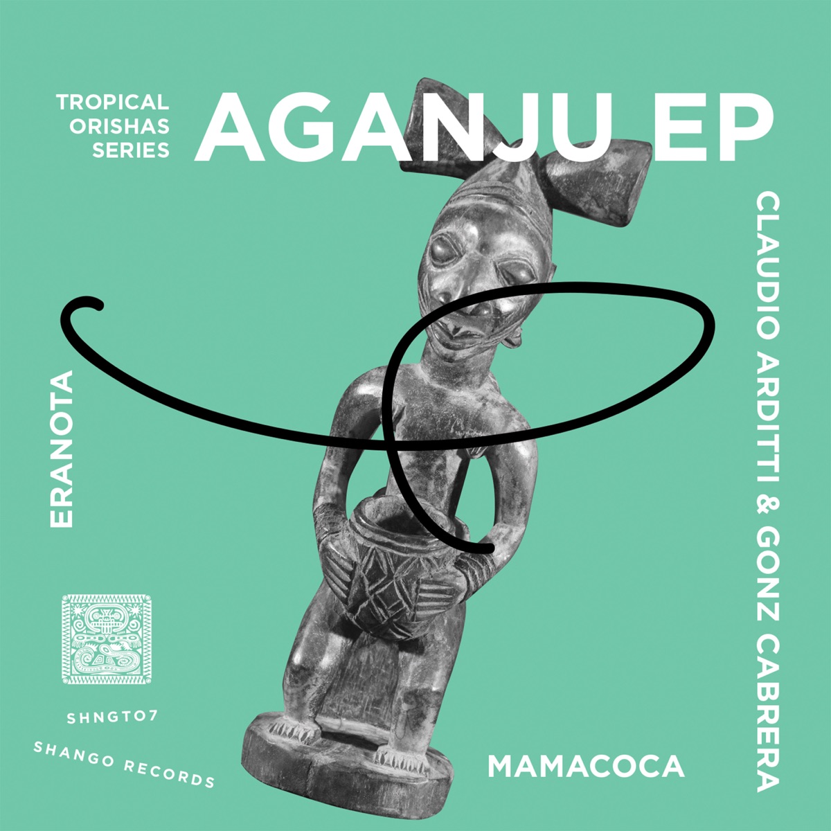 Tropical Orishas Series: Aganju - EP by Claudio Arditti, Gonz Cabrera, EraNota & Mamacoca album cover