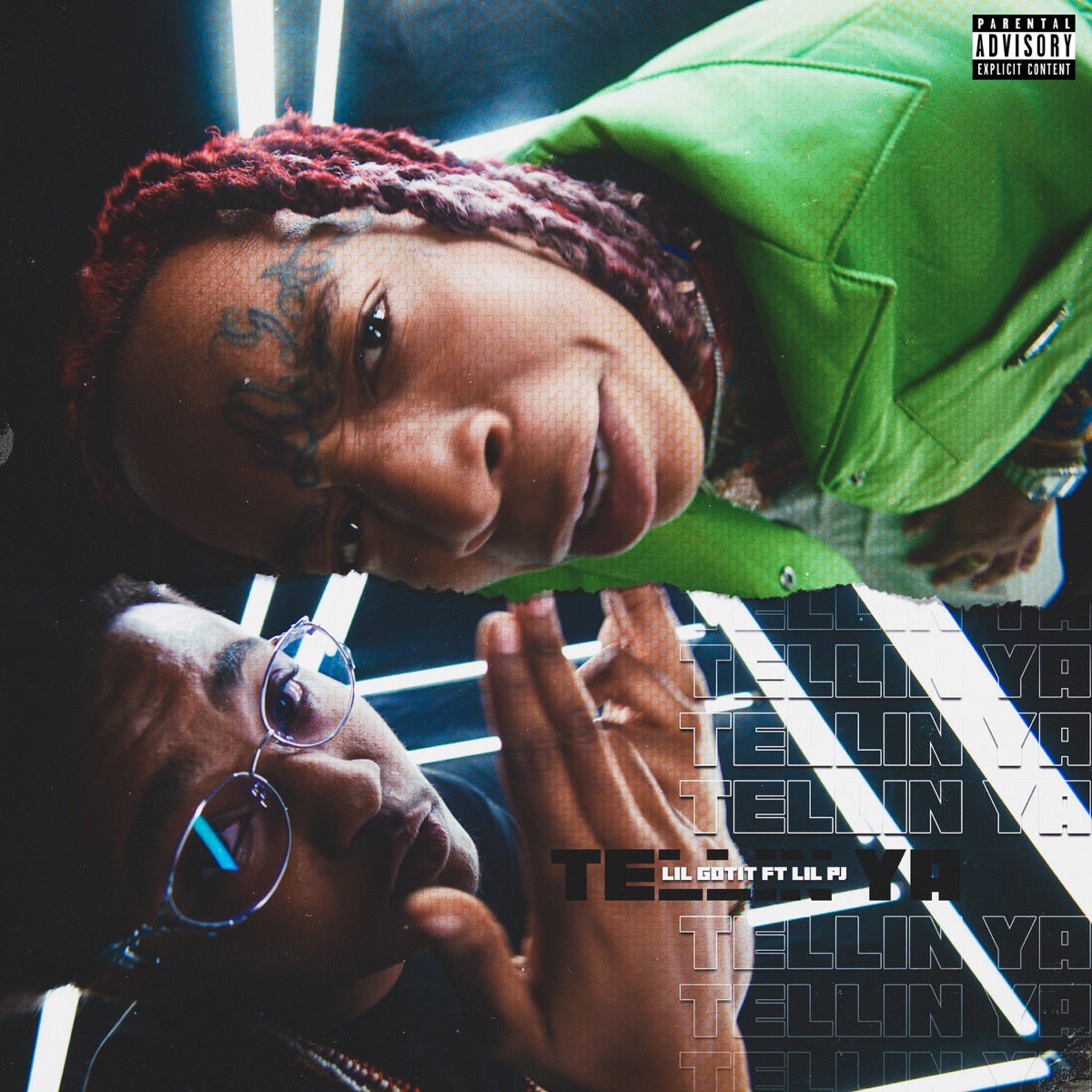 Tellin Ya (feat. Lil PJ) - Single by Lil Gotit album cover