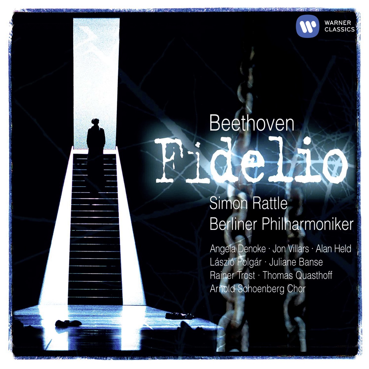 Beethoven: Fidelio, Op. 72 by Angela Denoke, Jon Villars, Berlin Philharmonic & Sir Simon Rattle album cover