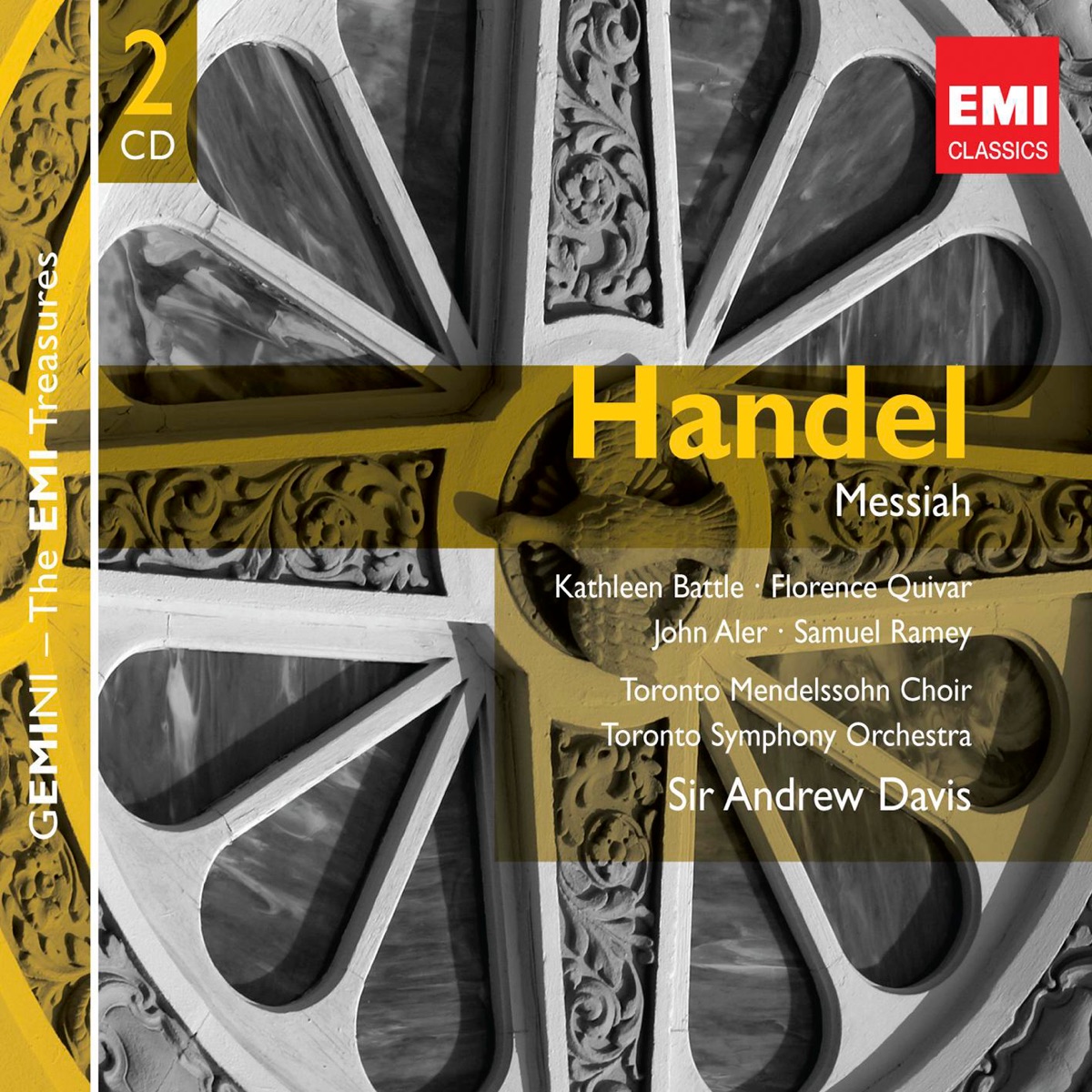 Handel: Messiah by Sir Andrew Davis album cover