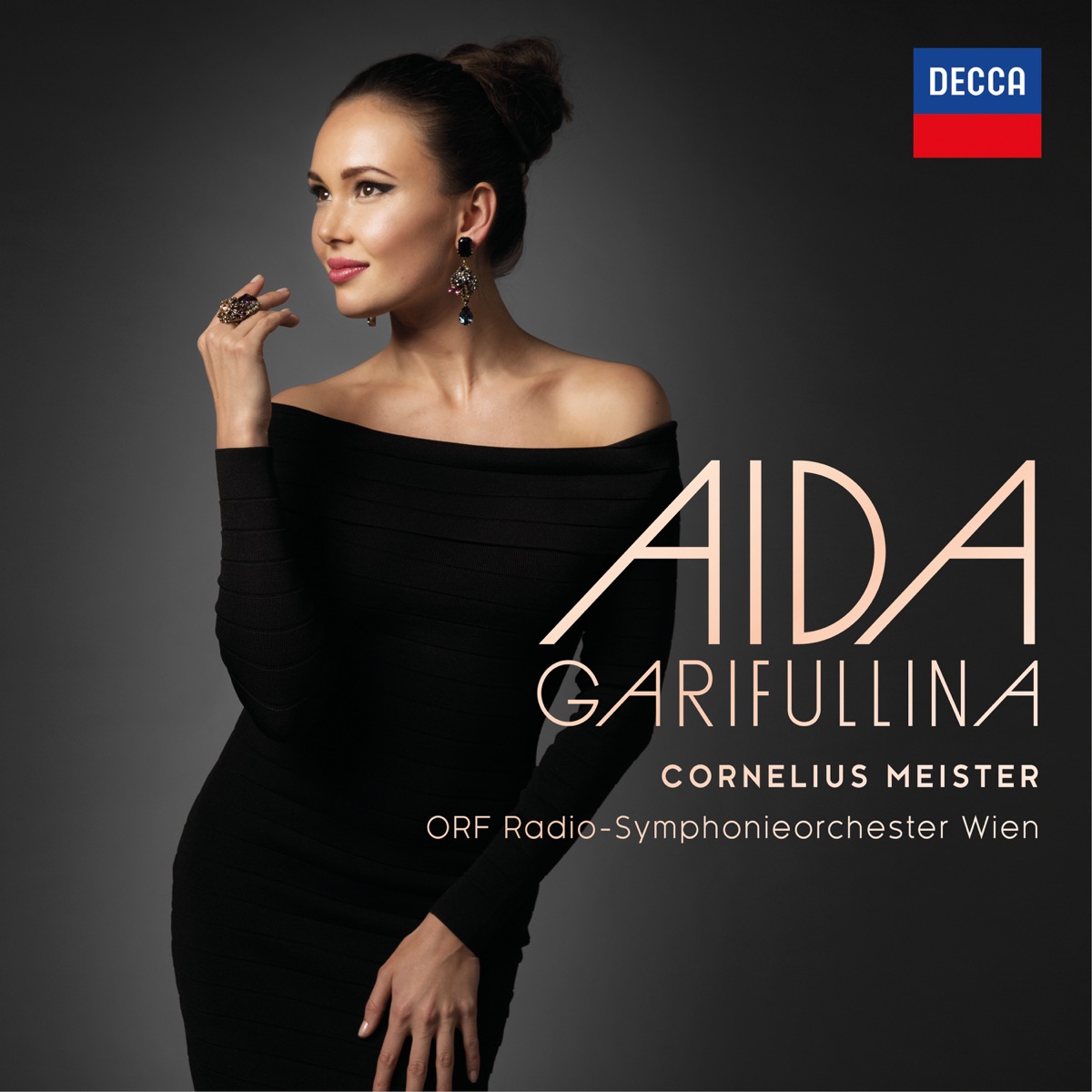 Aida by Aida Garifullina, ORF Radio-Symphonieorchester Wien & Cornelius Meister album cover