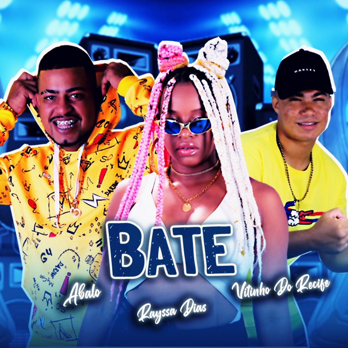 Bate (feat. MC Abalo) - Single by Vitinho do Recife & Rayssa Dias album cover