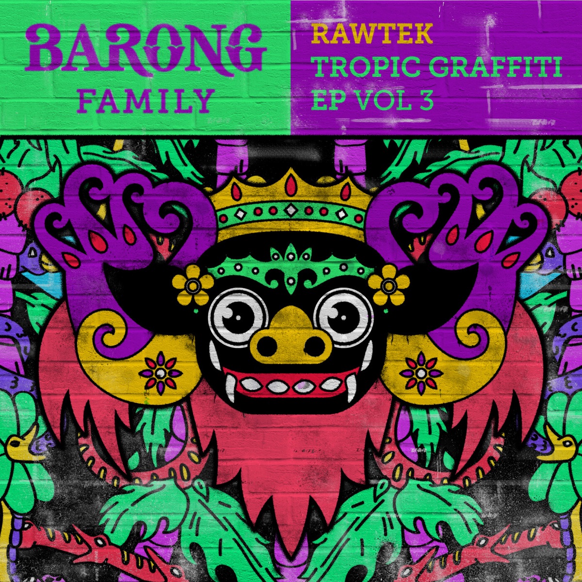 Tropic Graffiti, Vol. 3 - EP by Rawtek album cover