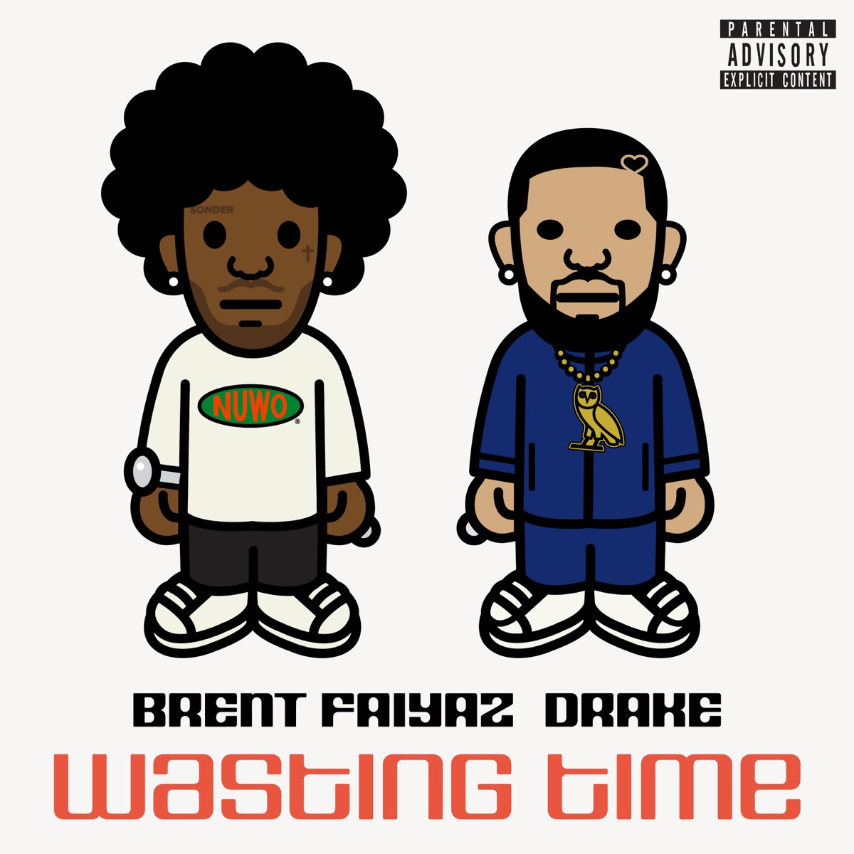 Wasting Time (feat. Drake) - Single by Brent Faiyaz album cover artwork