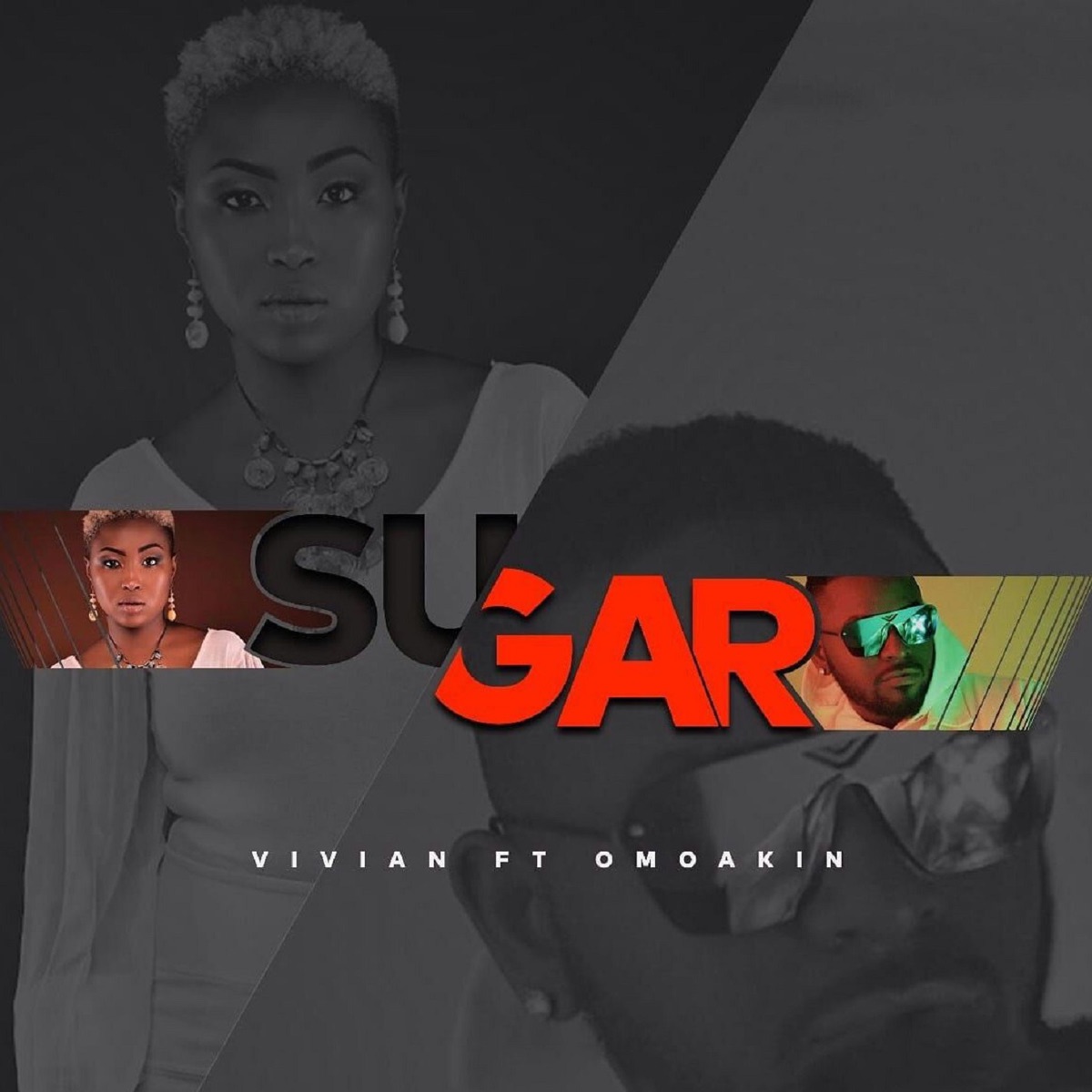 Sugar (feat. Omoakin) - Single by Vivian & Omoakin album cover