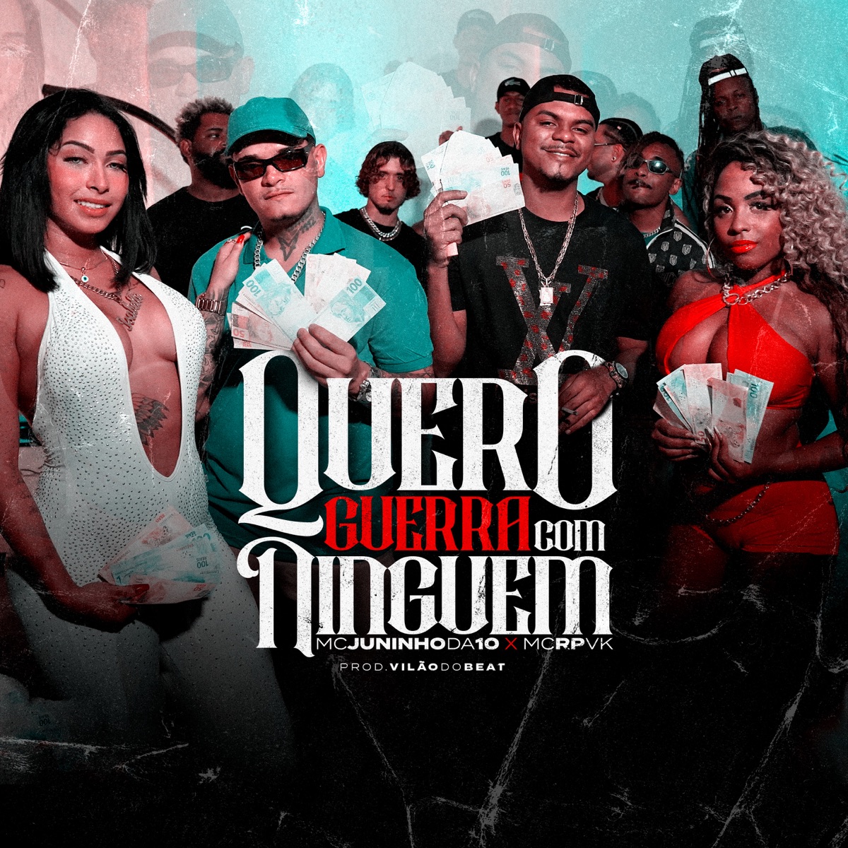 Quero Guerra Com Ninguém - Single by Mc Juninho da 10 & Mc RP VK album cover