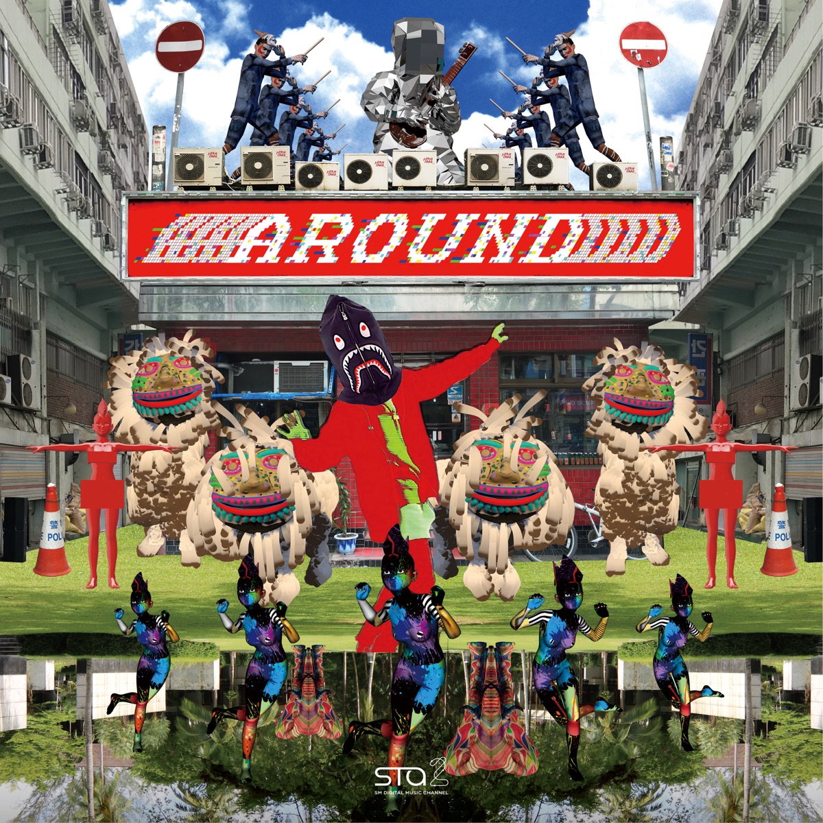 AROUND - Single by Hitchhiker & TAEYONG album cover