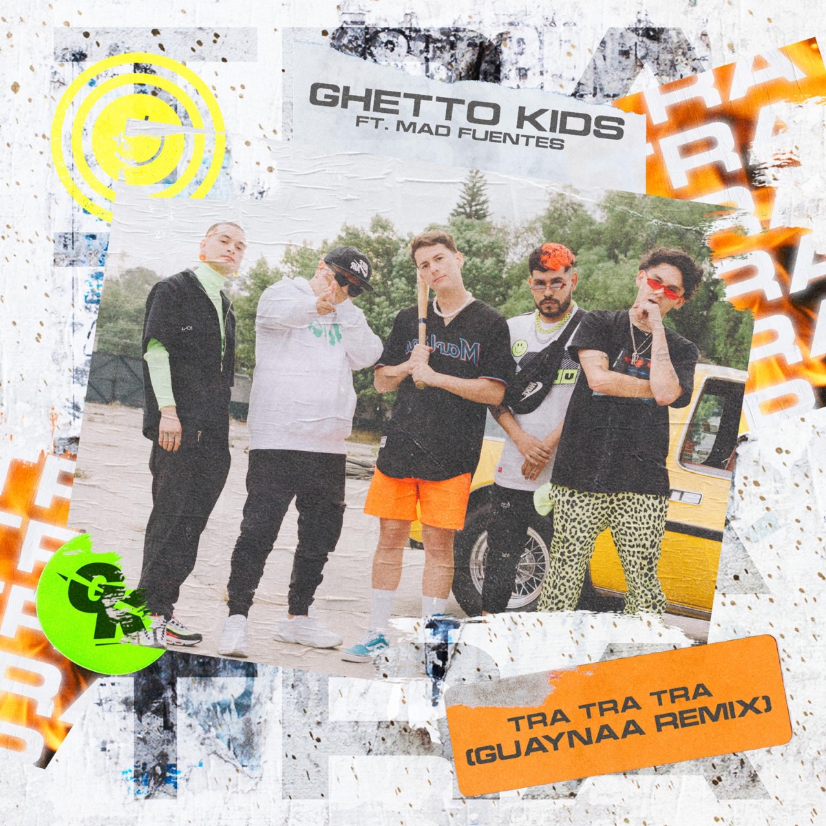 Tra Tra Tra (Guaynaa Remix) [feat. Mad Fuentes] - Single by Ghetto Kids & Guaynaa album cover