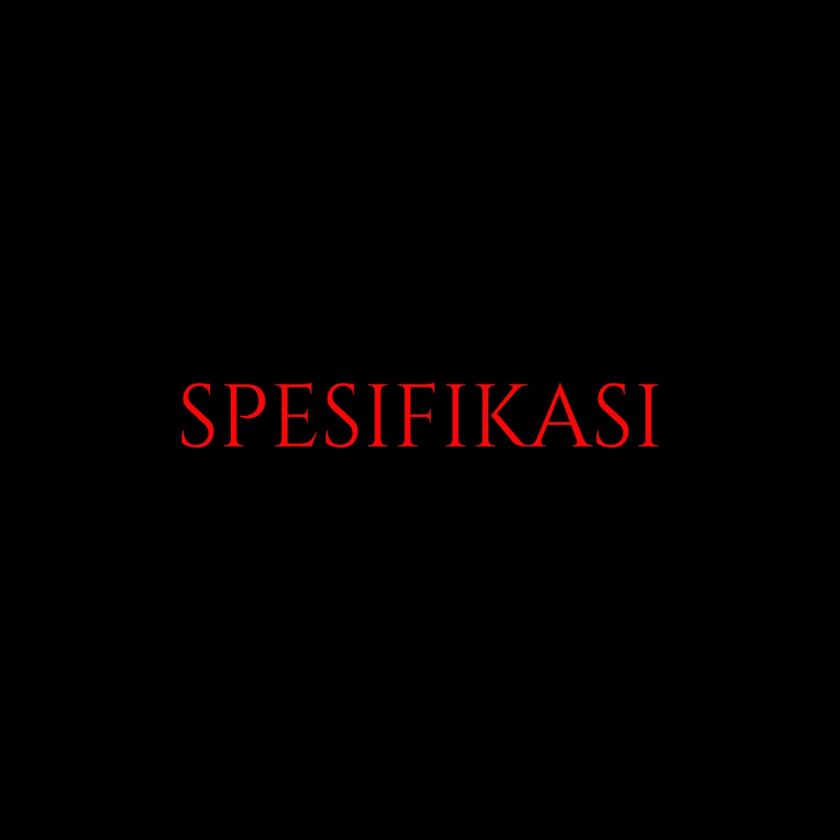 Spesifikasi (feat. ForceParkBois) - Single by Luqman.808 album cover