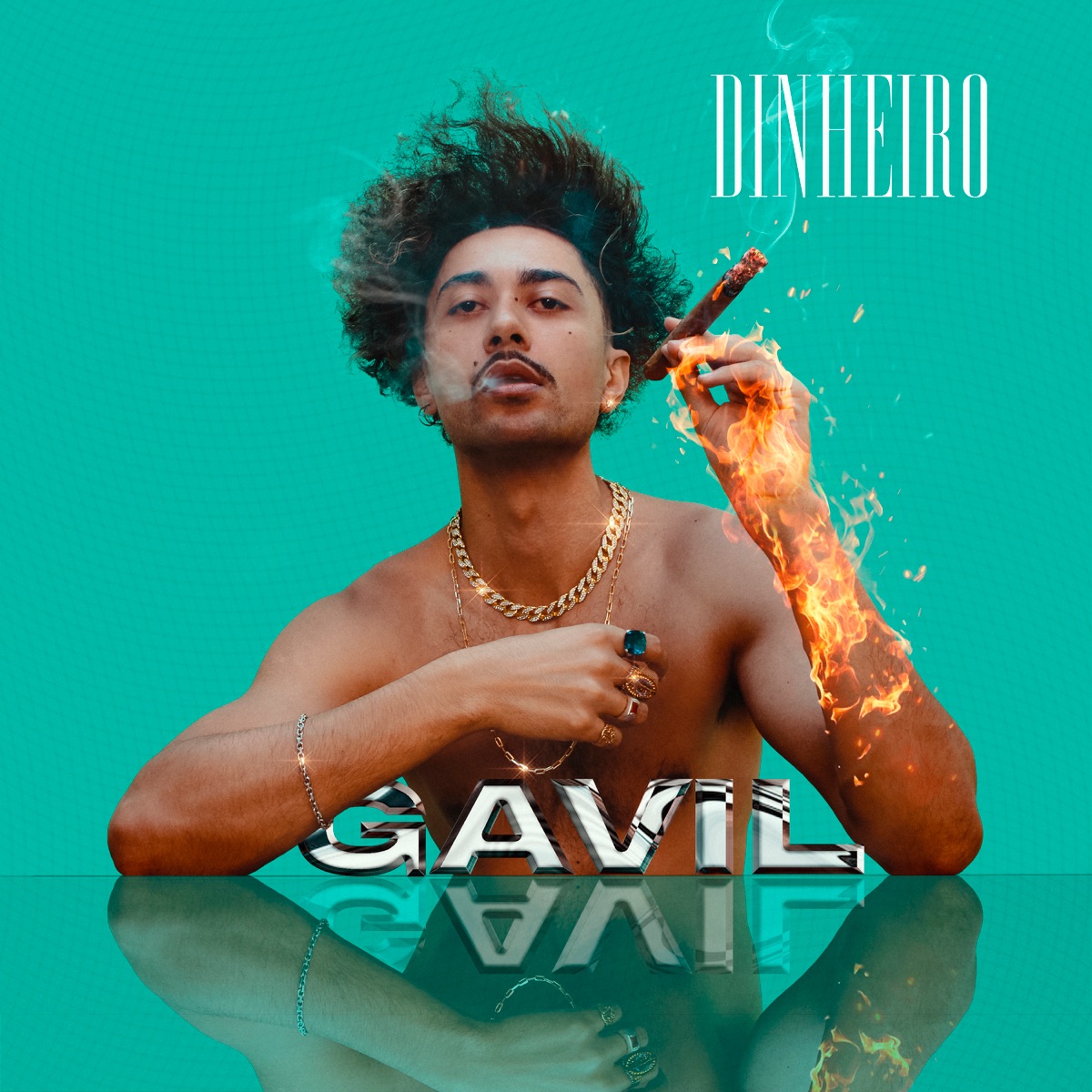 Dinheiro - Single by Gavil album cover