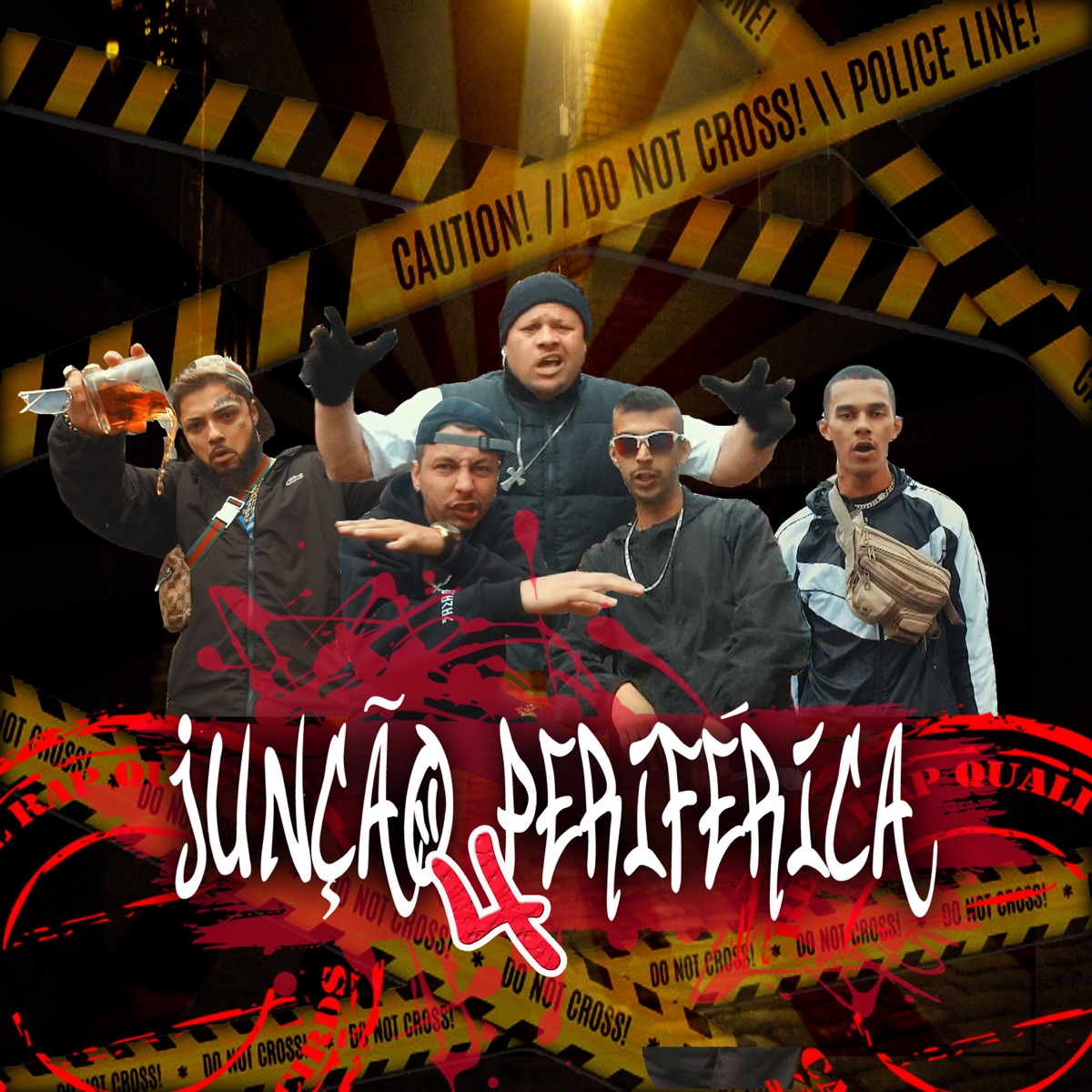 Junção Periférica 4 - Single by Emerson Bong, Dejotv, Emerson IDR, Hakam & Mike Rap album cover