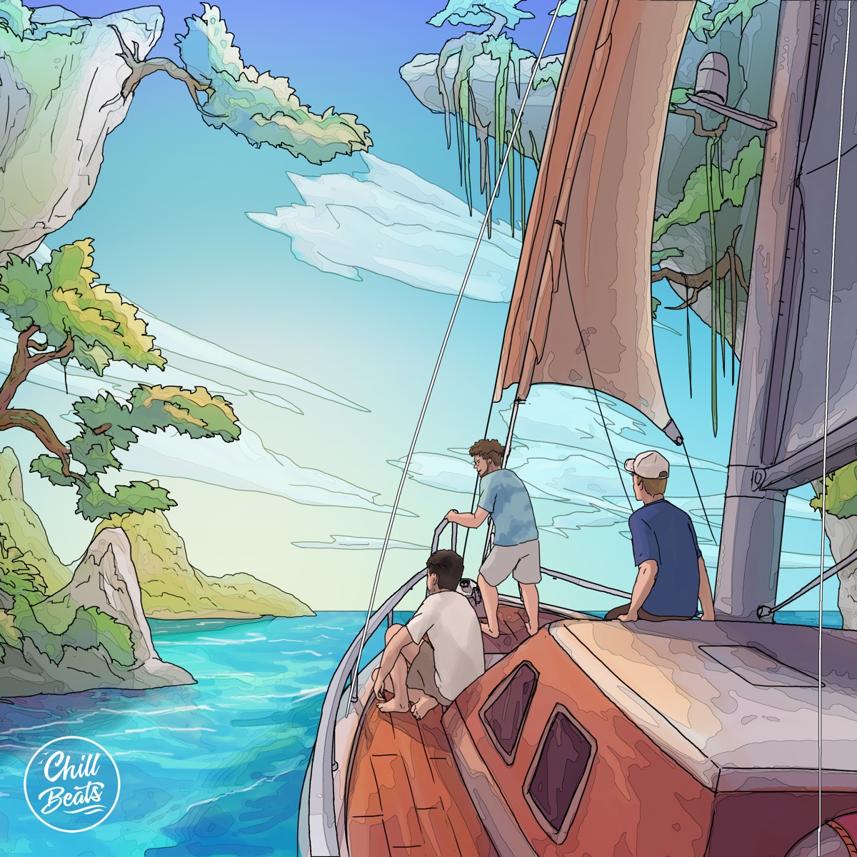 Forever Sailing - Single by Honshu Lo fi, Tonion & Zmeyev album cover