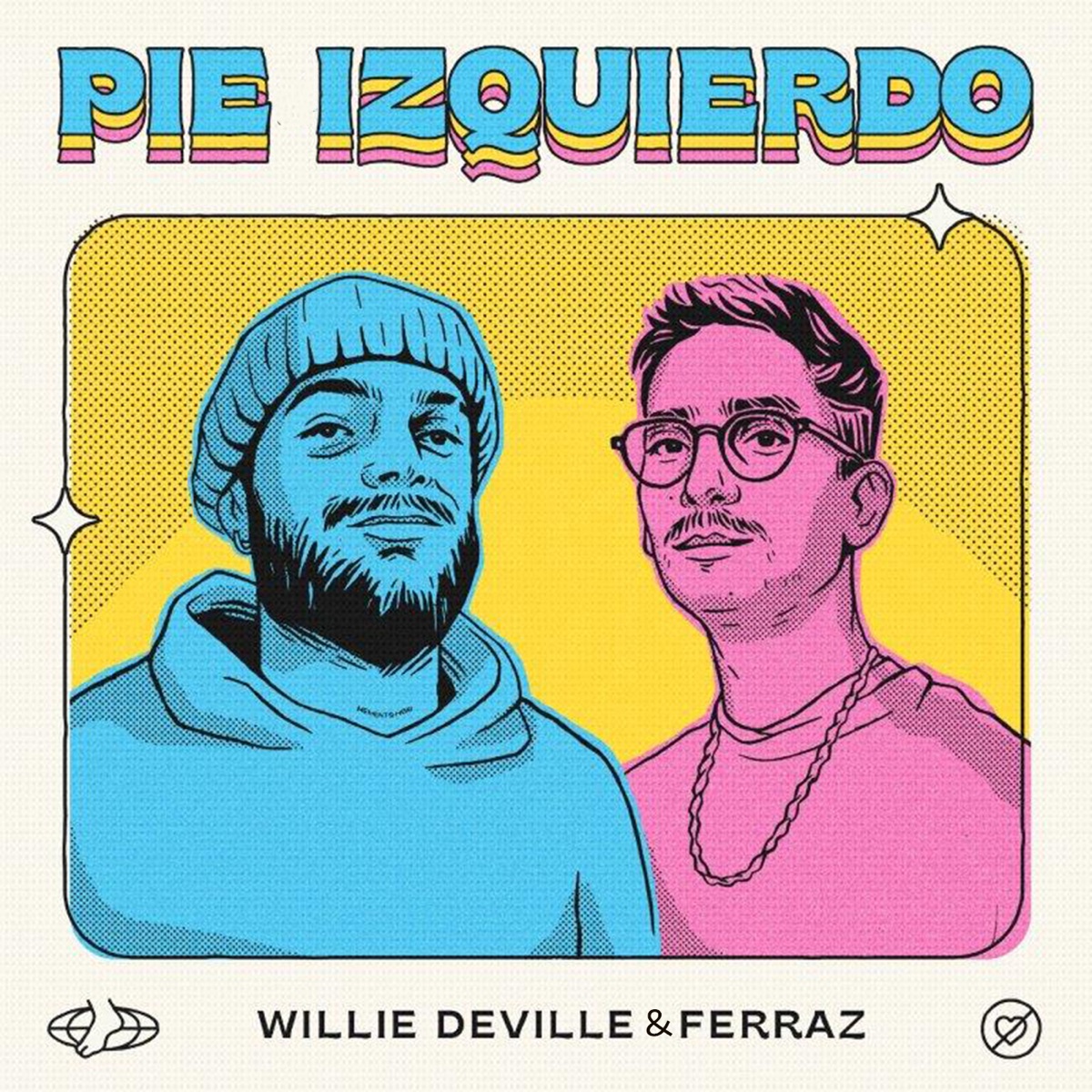 PIE IZQUIERDO - Single by Willie DeVille & Ferraz album cover
