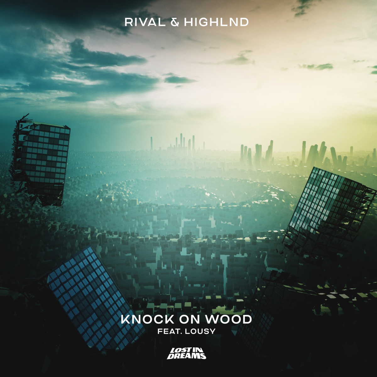 Knock On Wood (feat. Lousy) - Single by Rival & Highlnd album cover