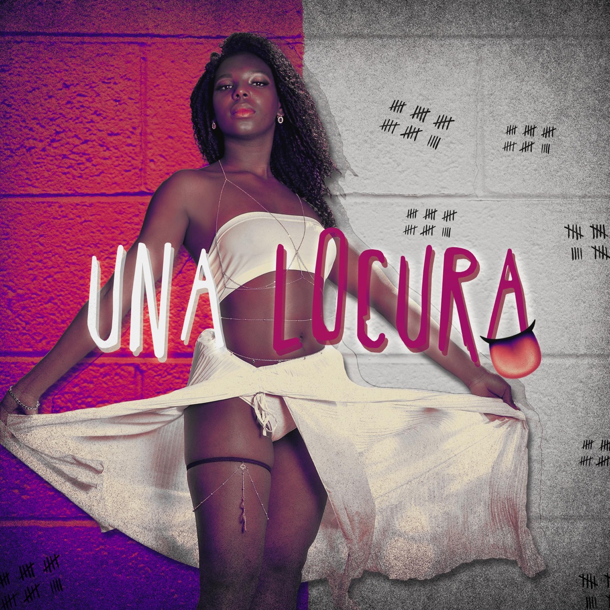 Una locura - Single by E.O black diamond album cover