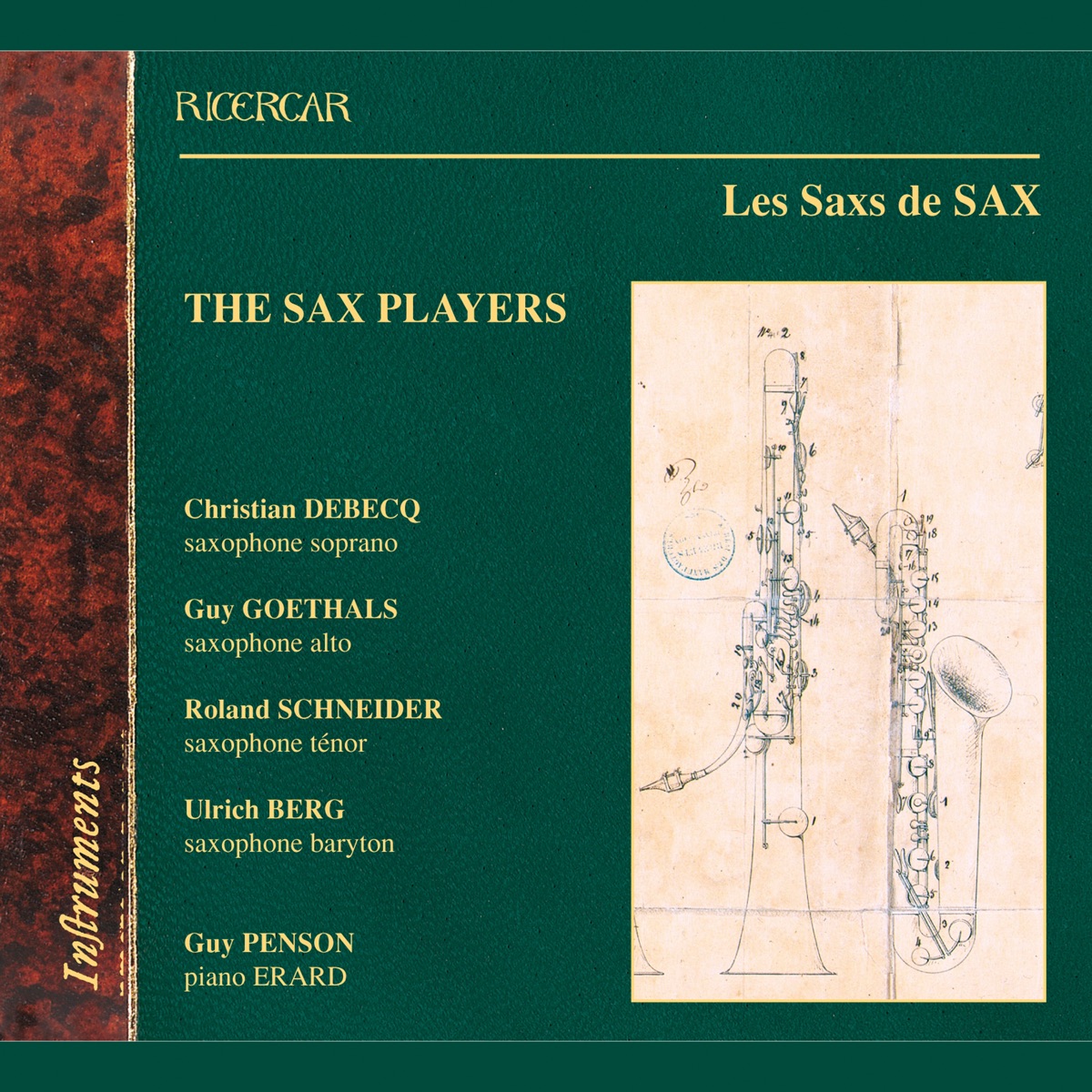 Singelée & Demersseman: Les Saxs de Sax by The Sax Players album cover