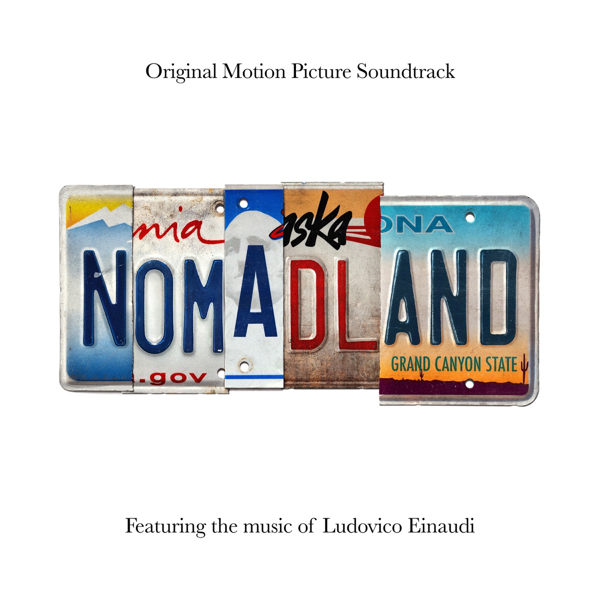 Nomadland (Original Motion Picture Soundtrack) by Ólafur Arnalds album cover