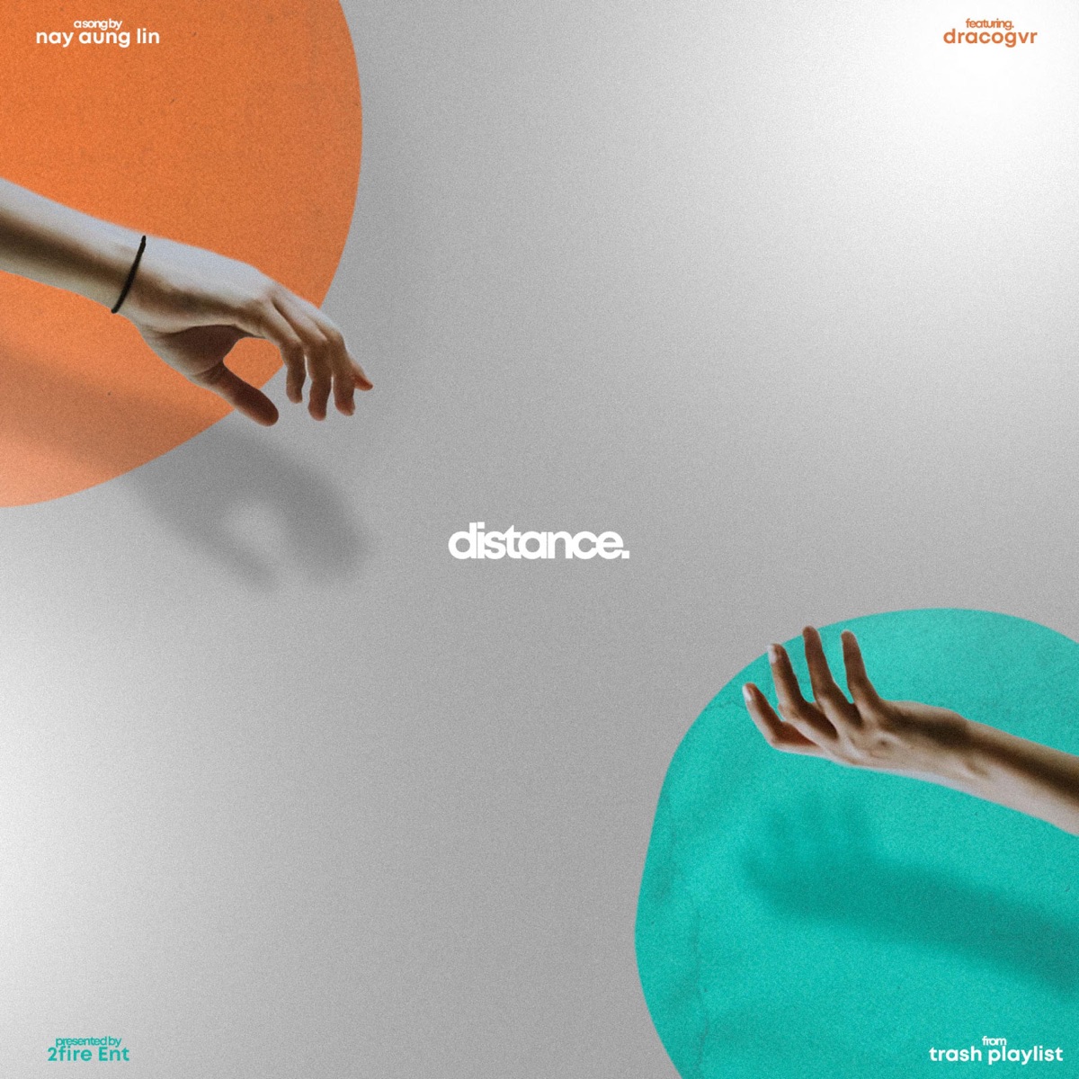 Distance (feat. Dracogvr) - Single by Nay Aung Lin album cover