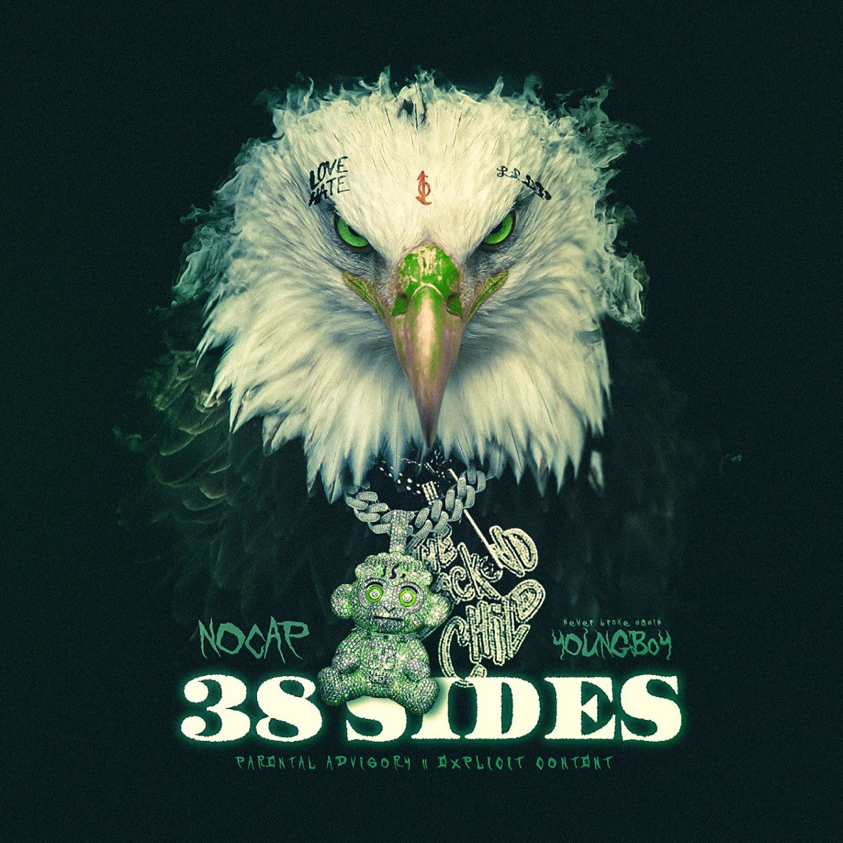 38 Sides (feat. YoungBoy Never Broke Again) - Single by NoCap album cover artwork