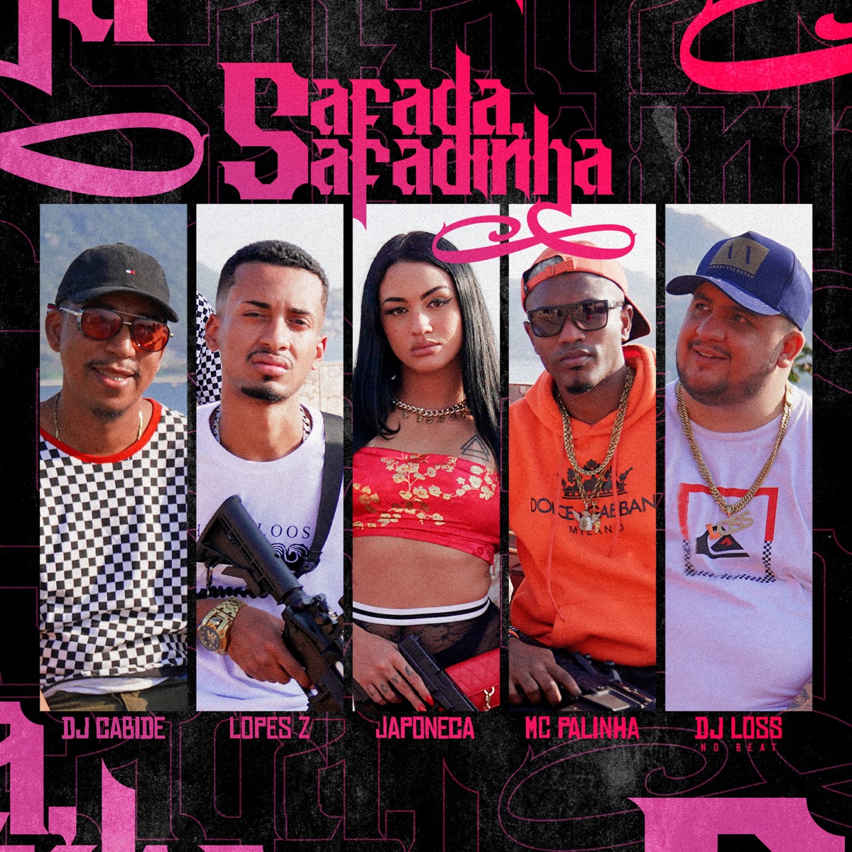 Safada Safadinha (feat. Mc Palinha & Lopes Z) - Single by DJ Cabide, Japoneca & Dj Loss Beats album cover