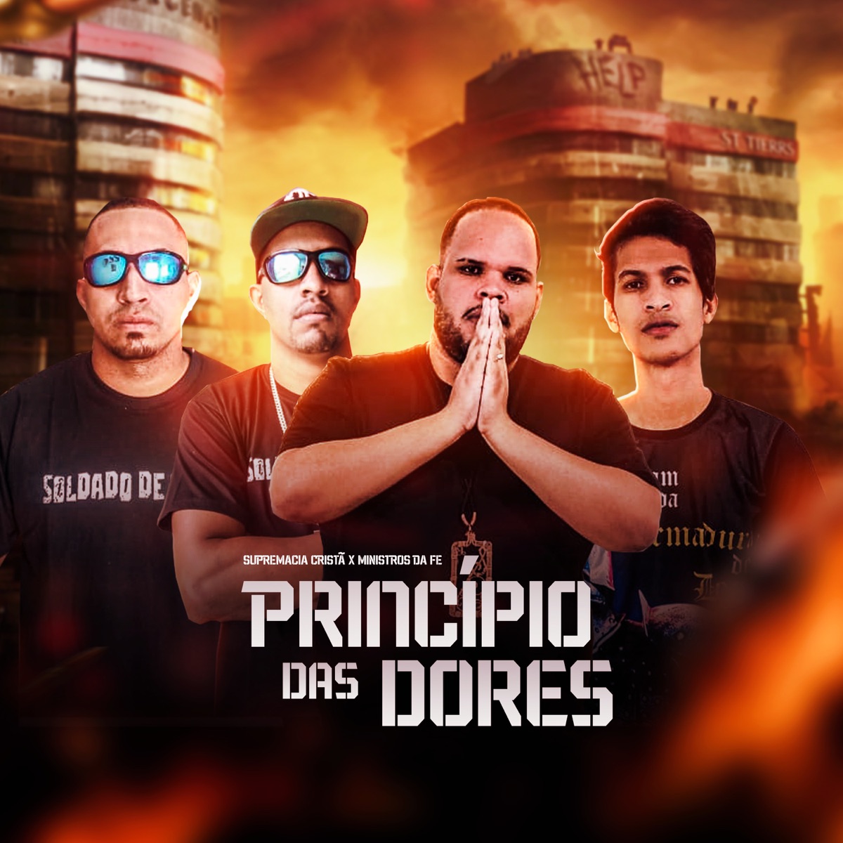 Princípios das Dores (feat. ministro da fé) - Single by Supremacia crista album cover