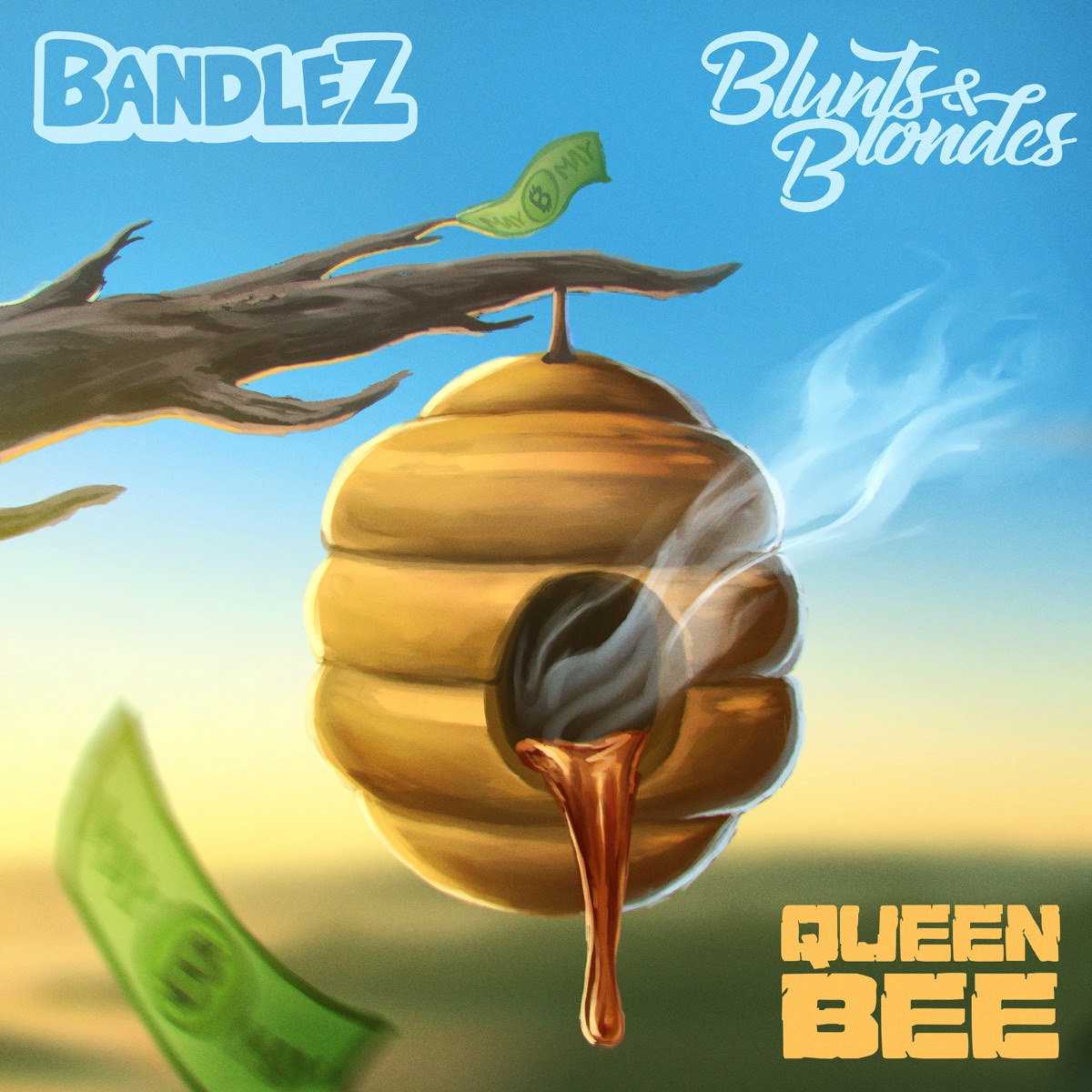 Queen Bee - Single by Bandlez & Blunts & Blondes album cover