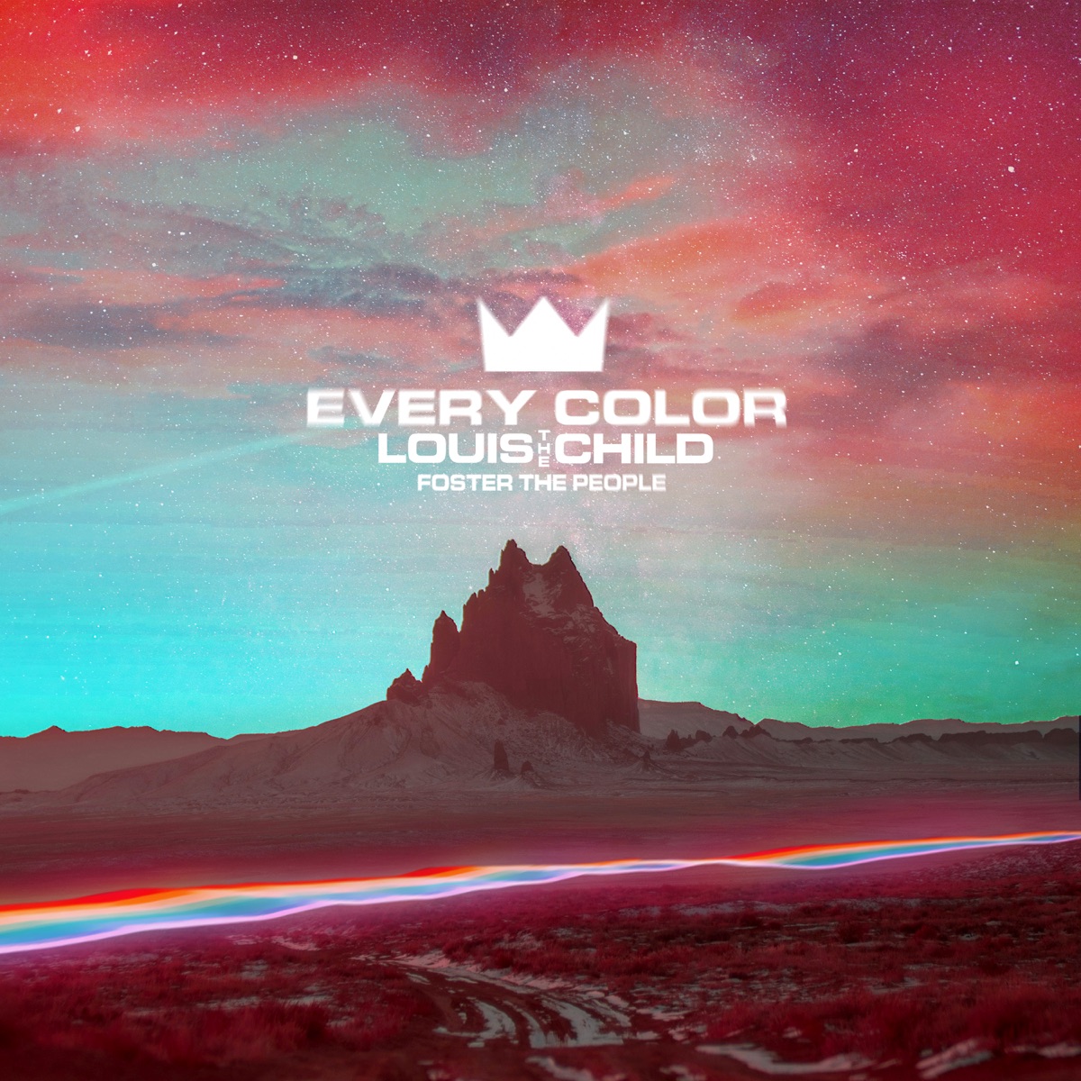 Every Color - Single by Louis The Child & Foster the People album cover
