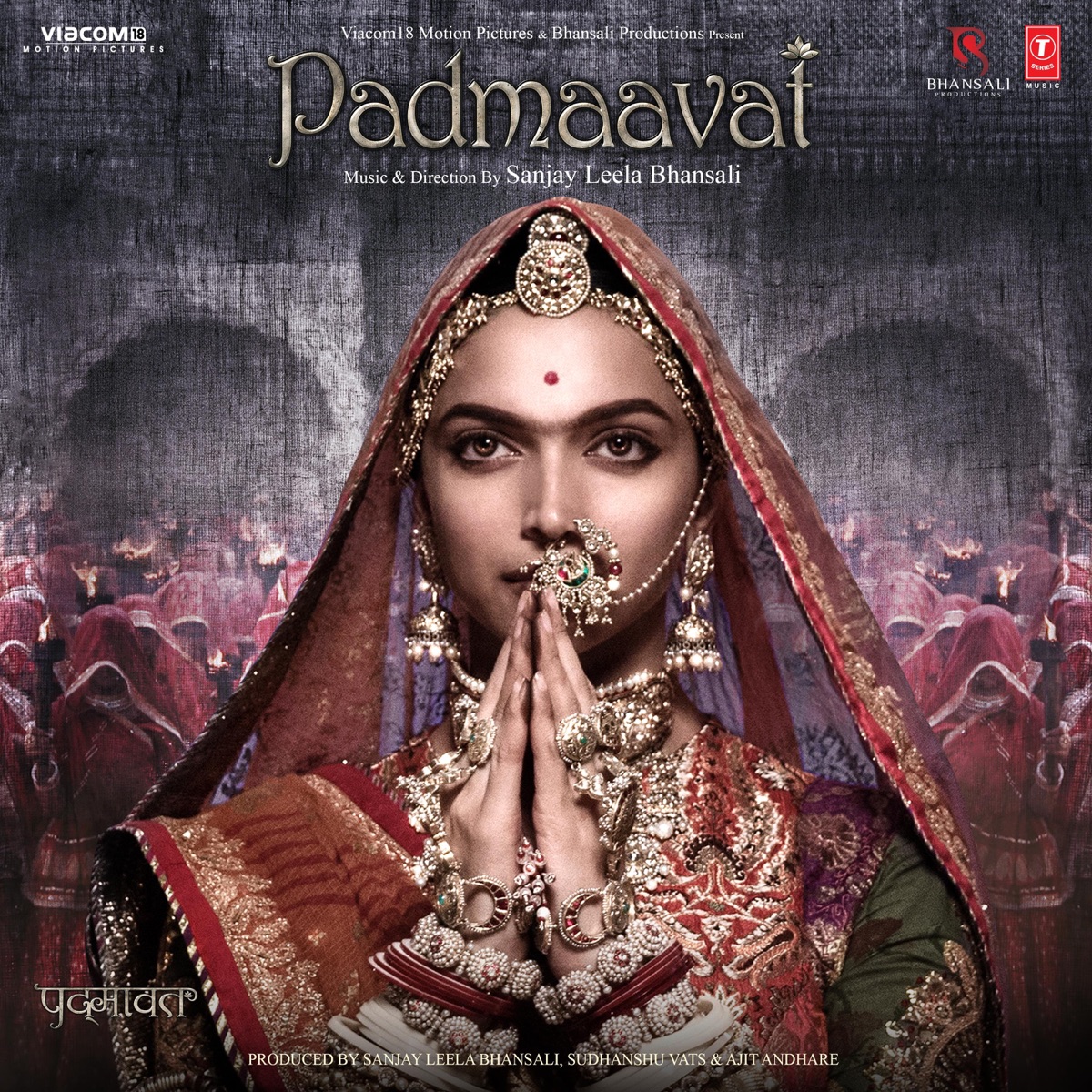 Padmaavat (Original Motion Picture Soundtrack) by Sanjay Leela Bhansali & A M Turaz album cover