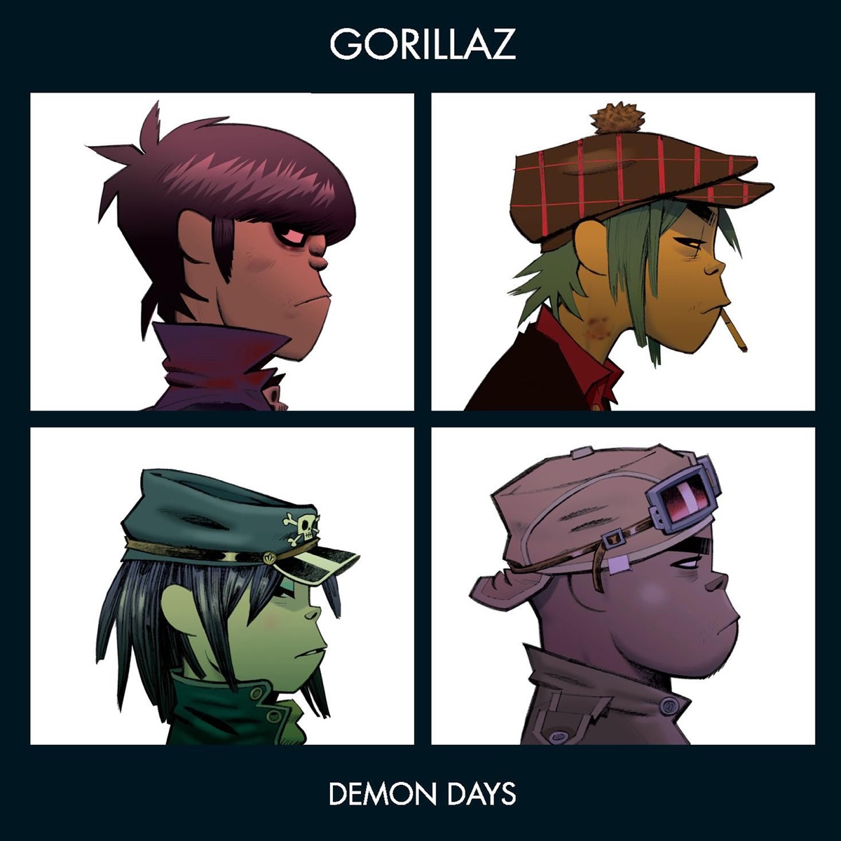 Demon Days by Gorillaz album cover