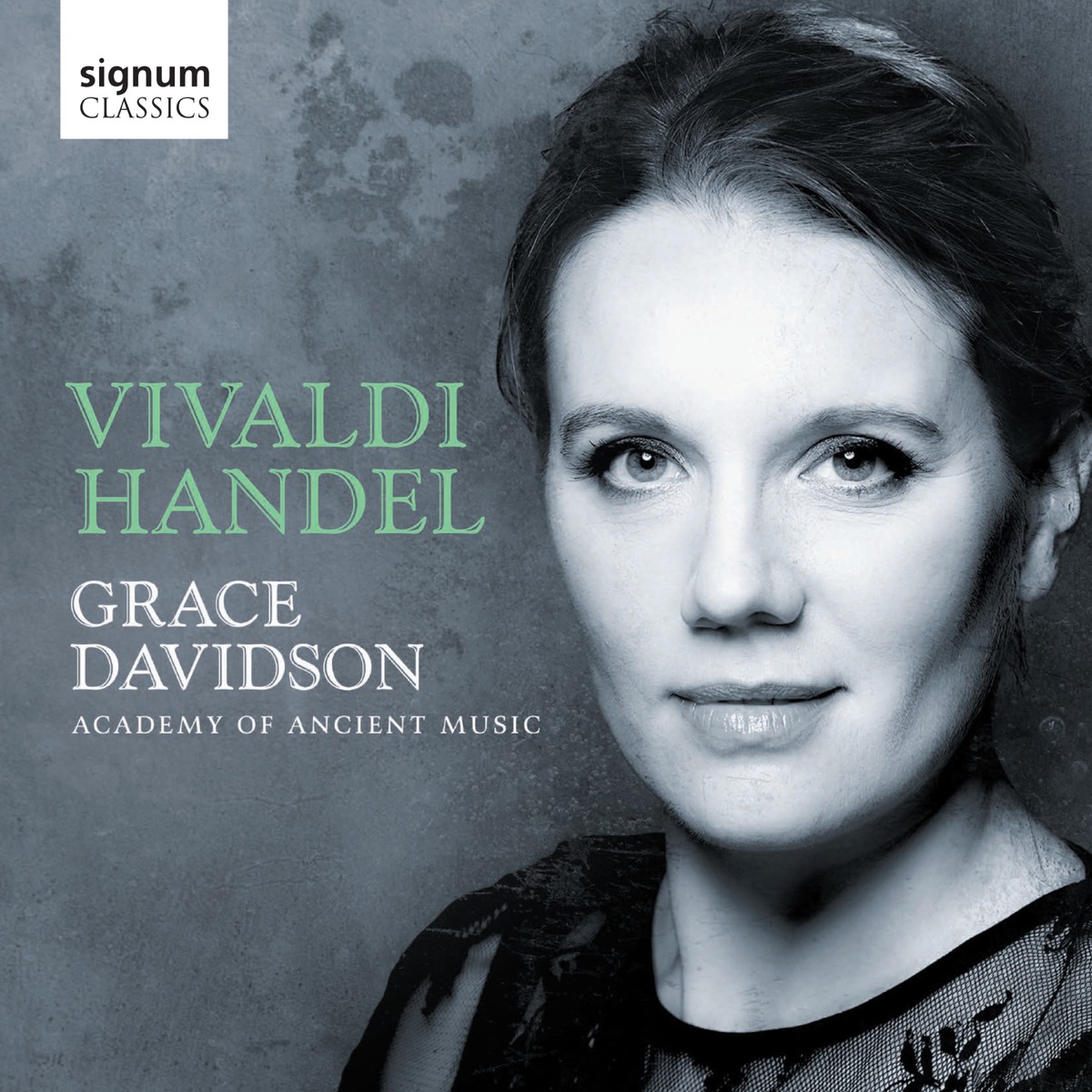 Handel: Silete venti, Gloria, Salve Regina – Vivaldi: Nulla in mundo pax sincera by Grace Davidson & Academy of Ancient Music album cover
