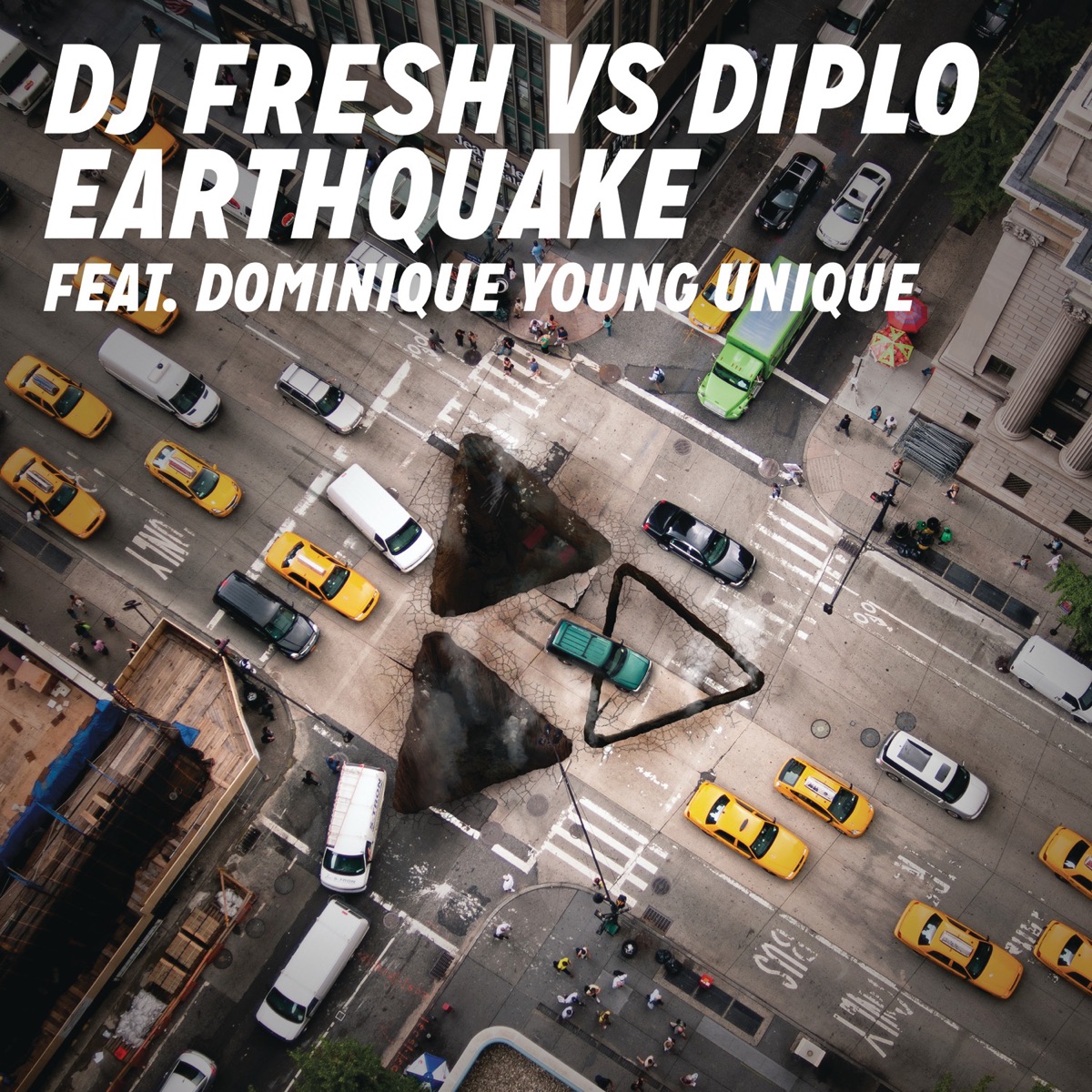 Earthquake (feat. Dominique Young Unique) - Single by DJ Fresh & Diplo album cover