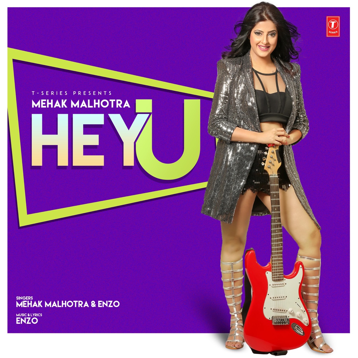 Hey U - Single by Mehak Malhotra & Enzo album cover